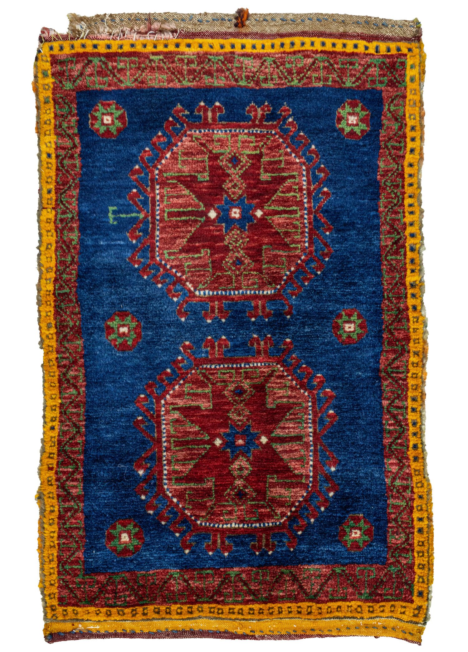 Konya, Hand-Woven Antique Small Rug 53x82 cm