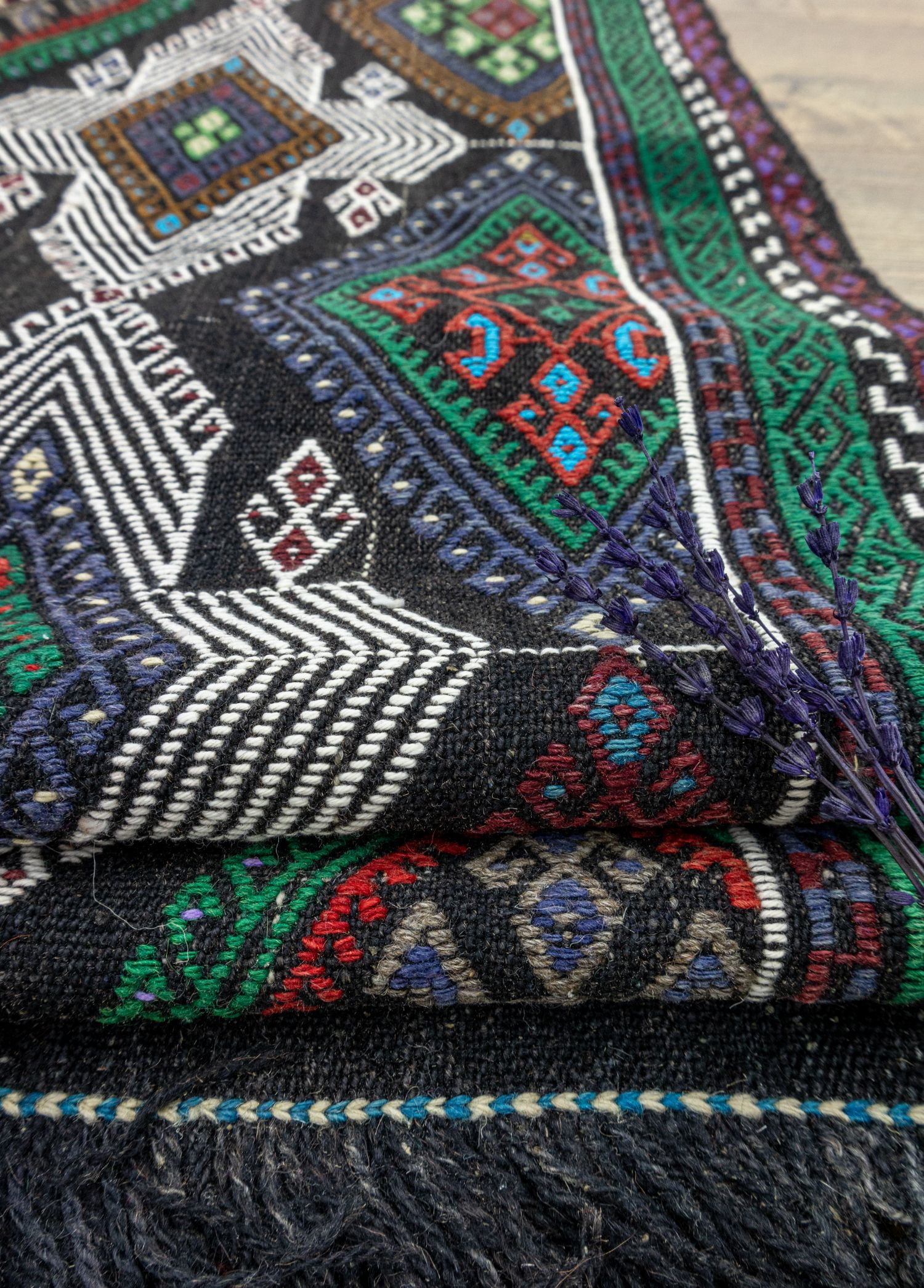 Meruert Geometrik Tasarımlı Cicim Kilim 169x323 cm