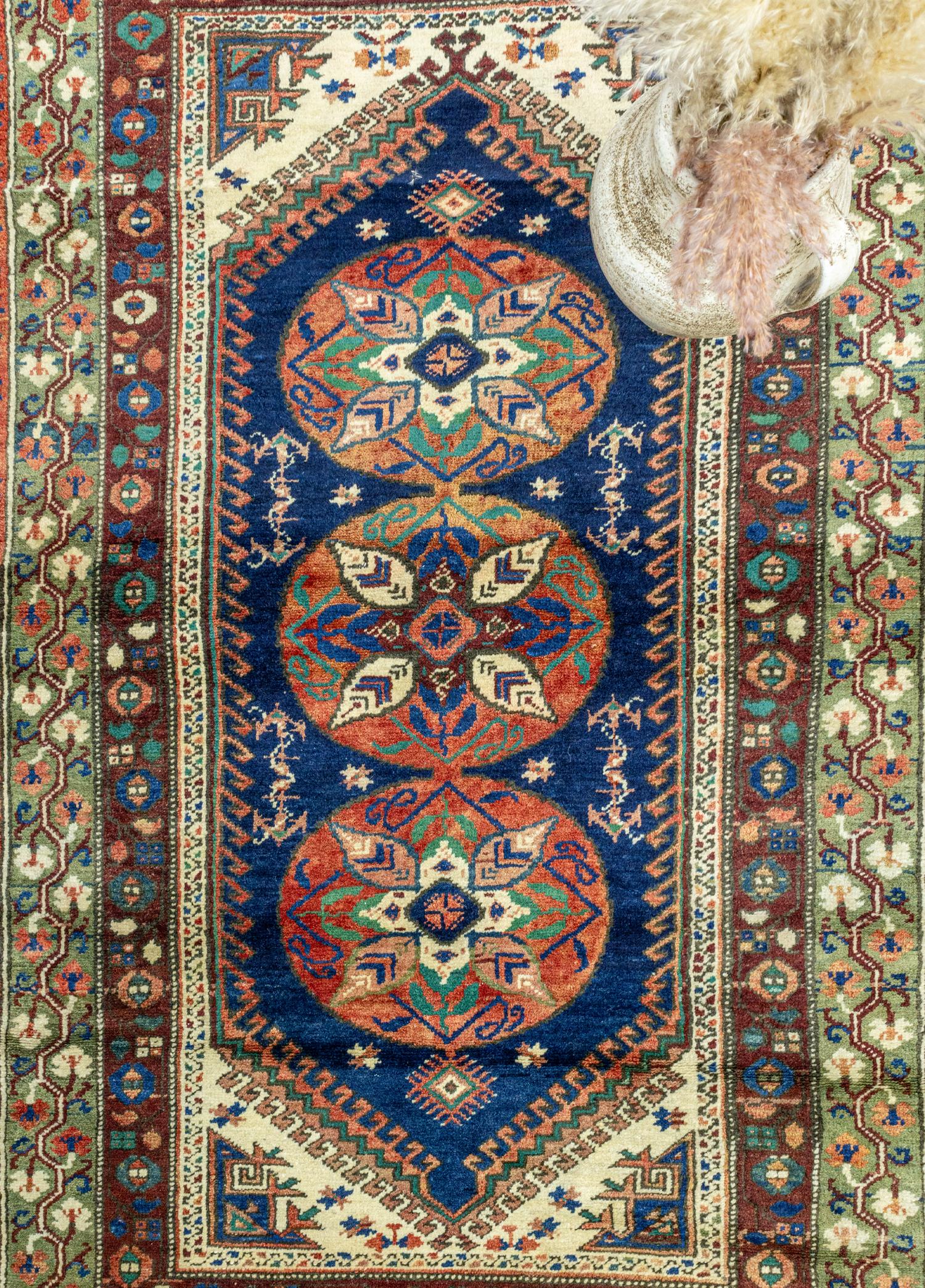 Ivan Hand-Woven Dosemealti Wool Rug 122x188 cm