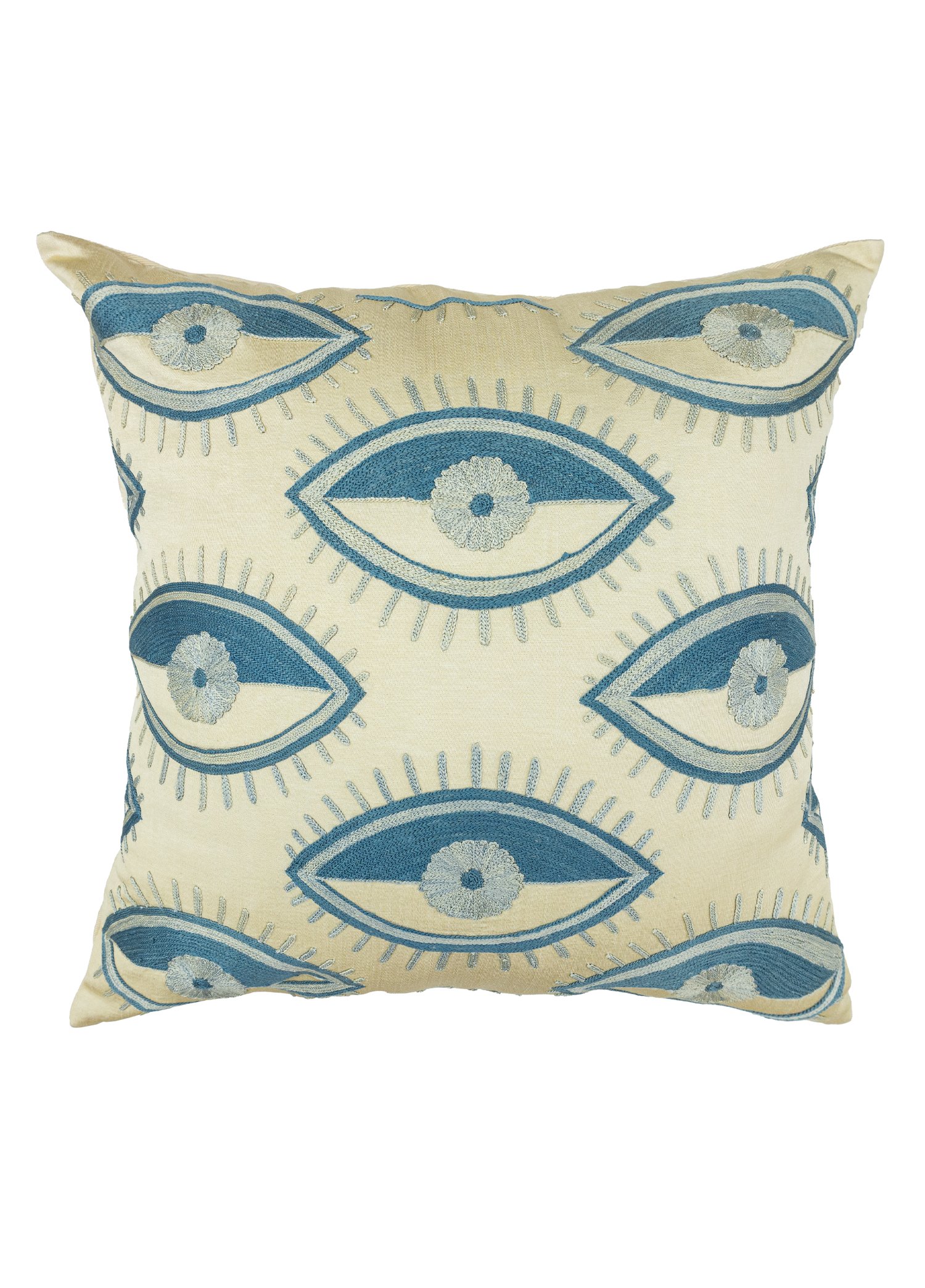 Bezen Modern Handmade Silk Pillow 50x50 cm