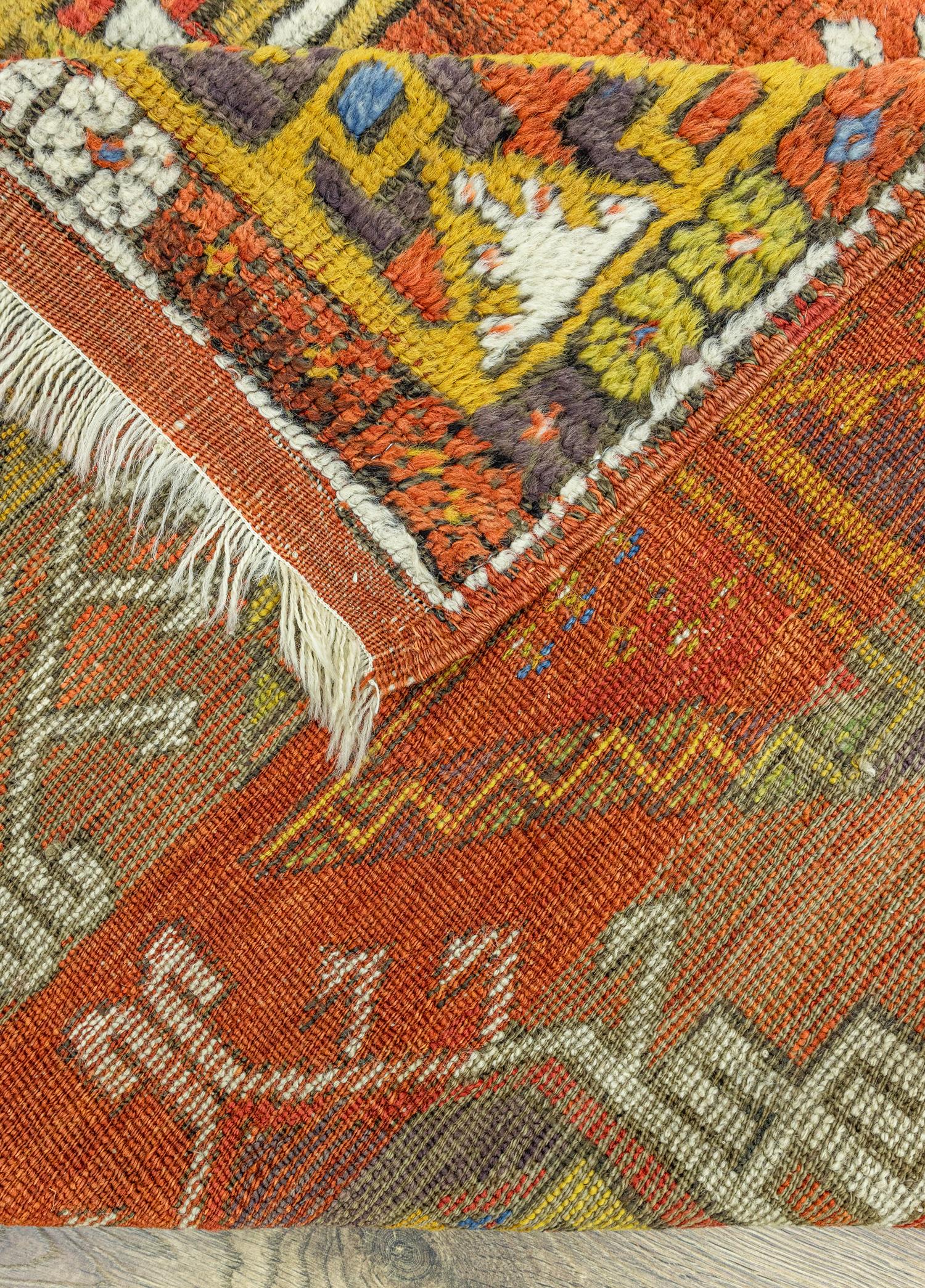 Nevşehir, Cappadocia Handwoven Antique Rug