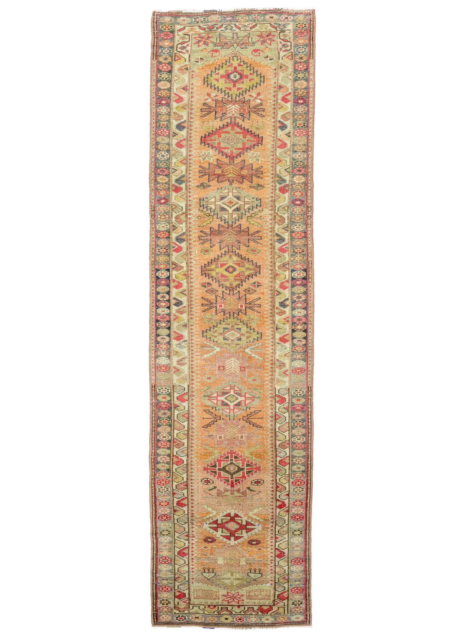 Bertil Bohem Hand-Woven Herki Runner 92x393 cm