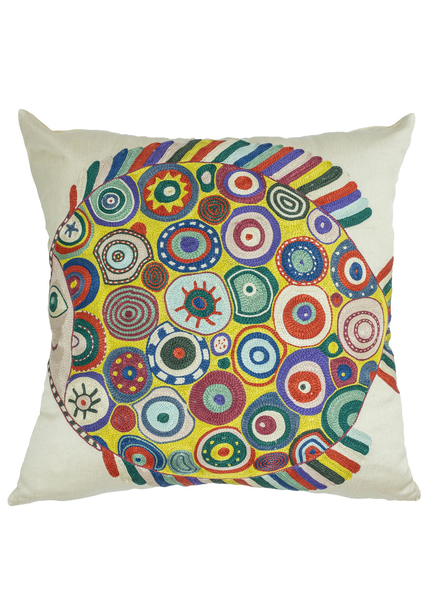 Lilty Bohemian Decorative Silk Cushion 50x50 cm