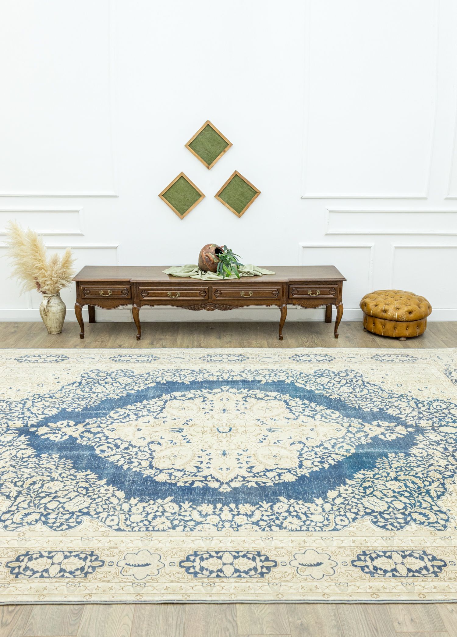 Anka Medallion Design Handwoven Rug 288x402 cm