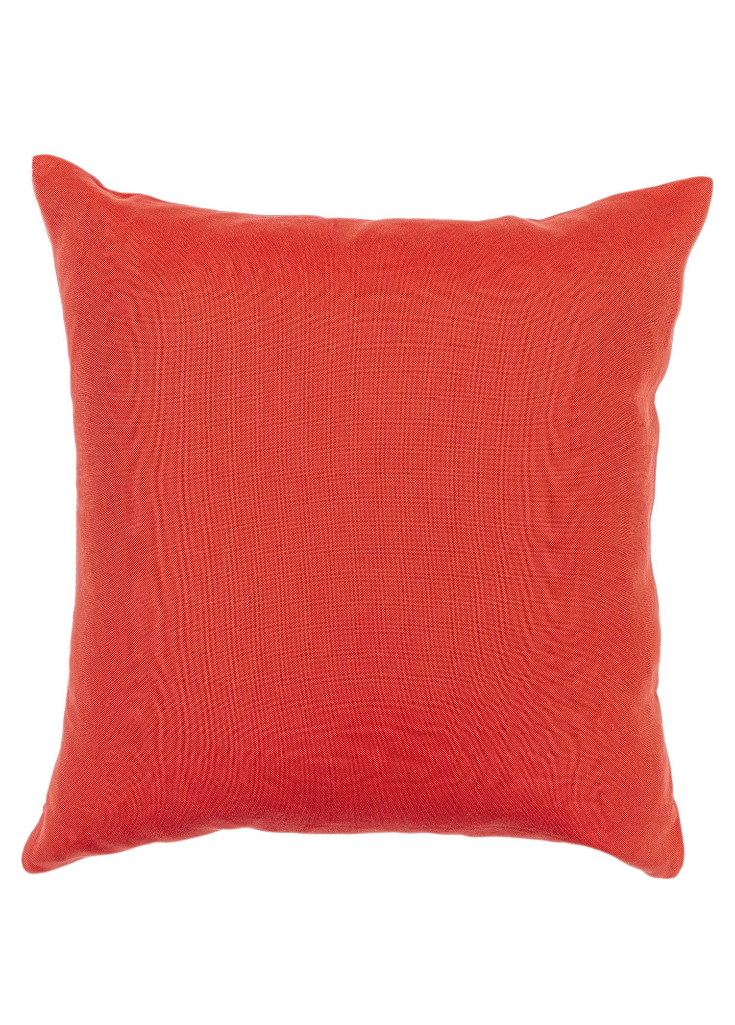 Pamir Red Silk Cushion 45x45 cm