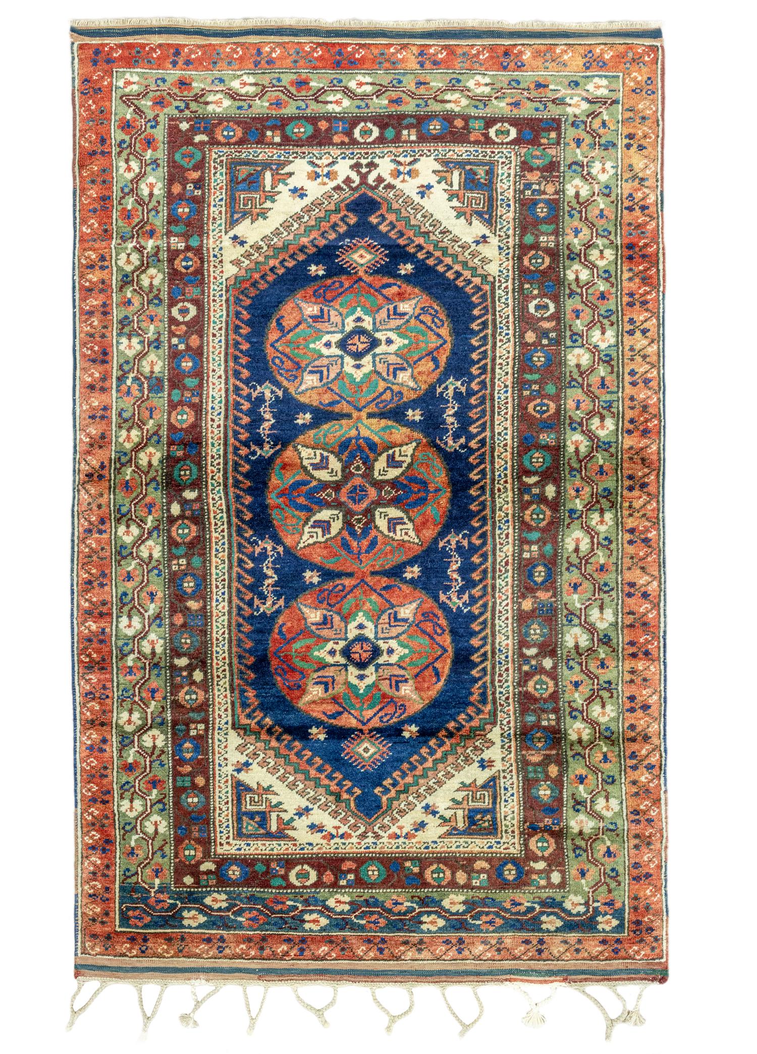 Ivan Hand-Woven Dosemealti Wool Rug 122x188 cm