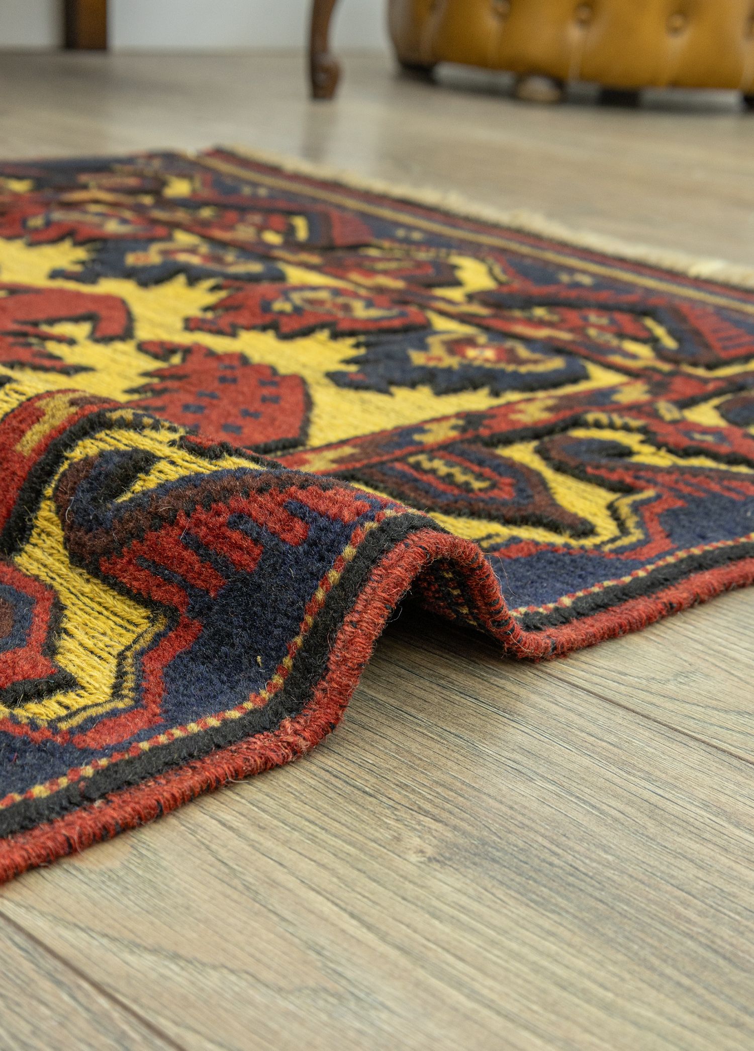Hattusa Handwoven Soumak Rug 82x132 cm