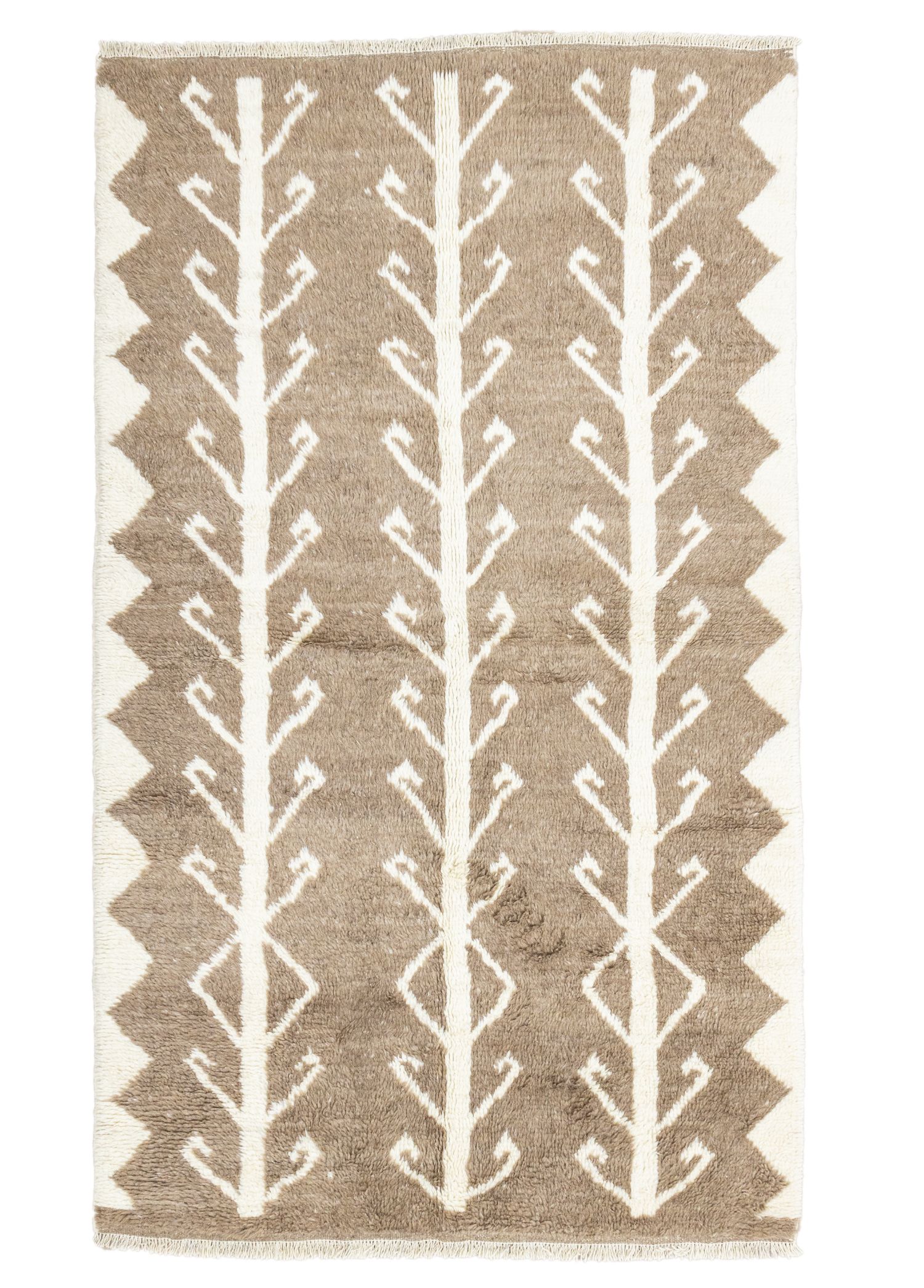 Nador Hand-Woven Moroccan Style Wool Rug 155x254 cm 