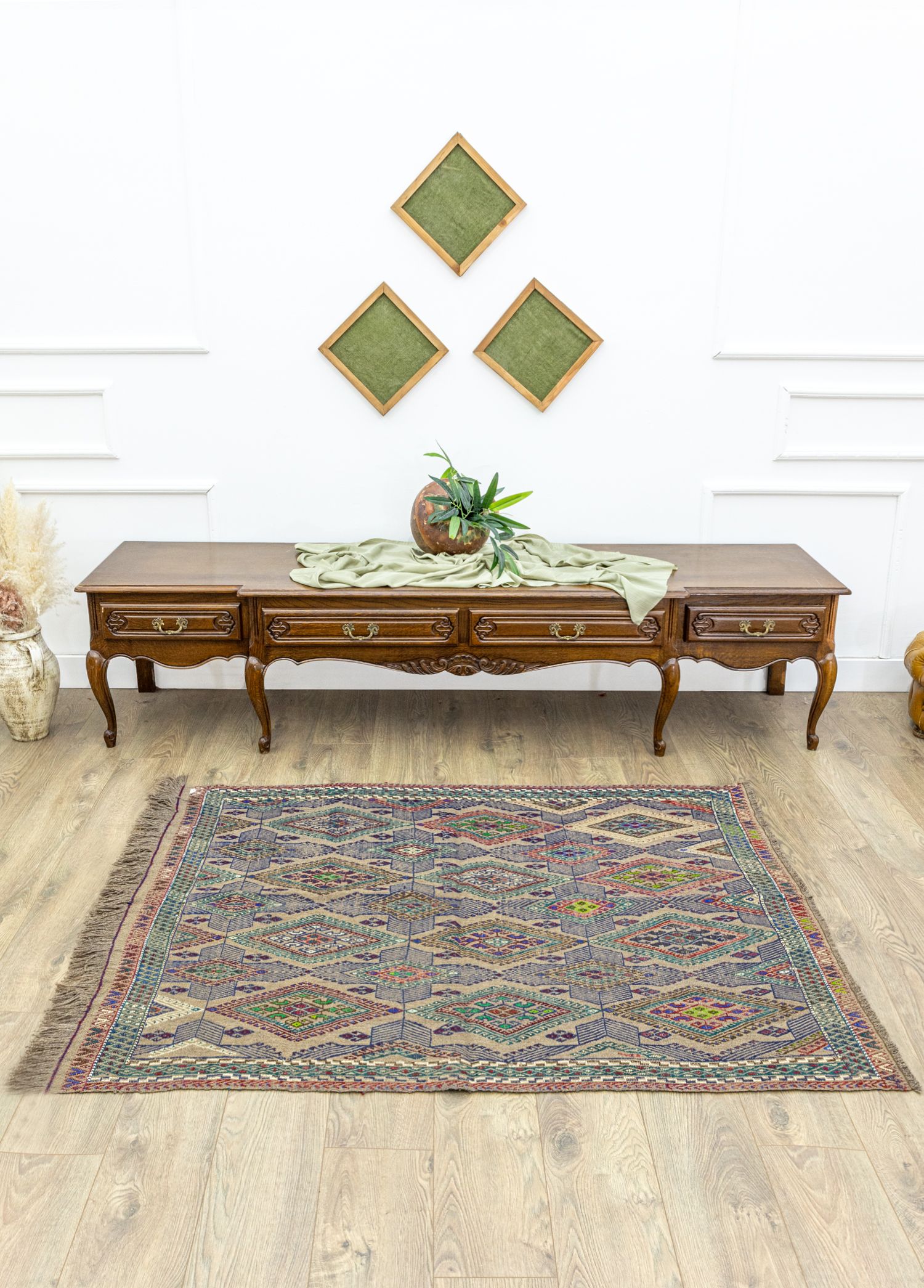 Diaz Dekoratif El Dokuma Kilim 127x159 cm