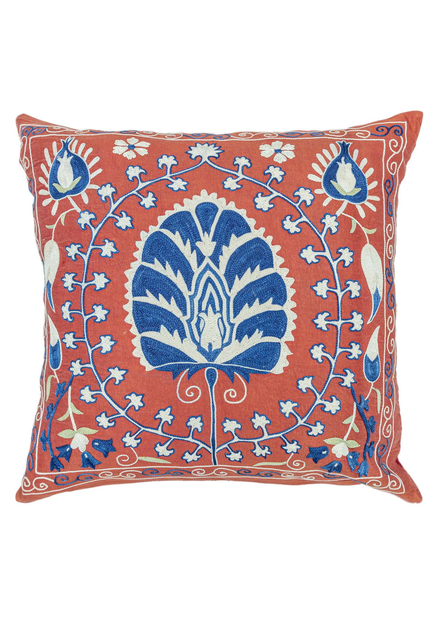 Lemi Handcrafted Suzani Pillow 50x50 cm