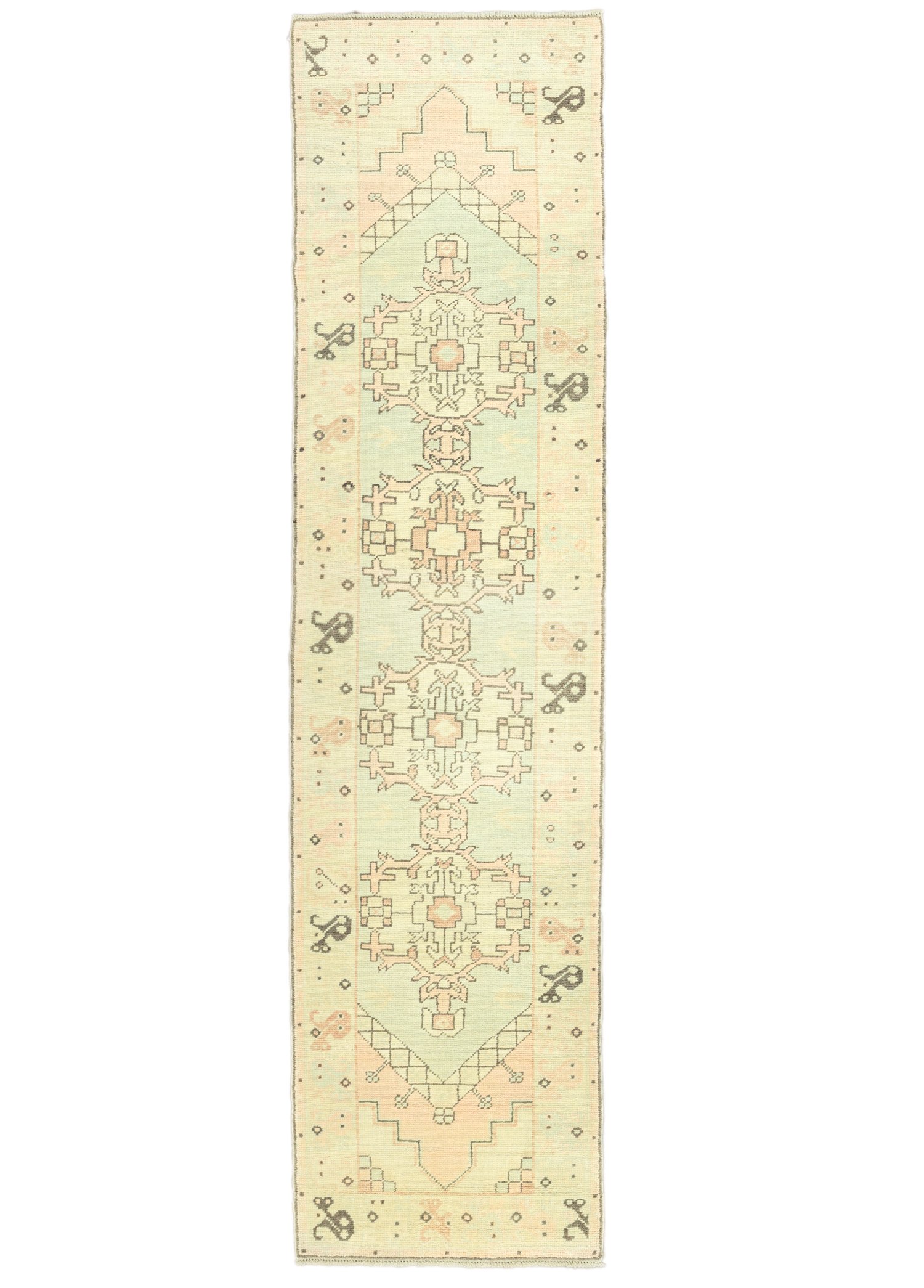 Dalen Primitive Design Wool Runner 87x371 cm