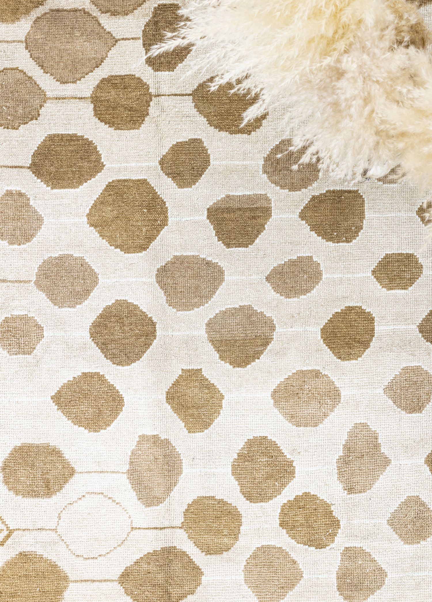 Martil Abstract Patterned Modern Wool Rug 279x352 cm
