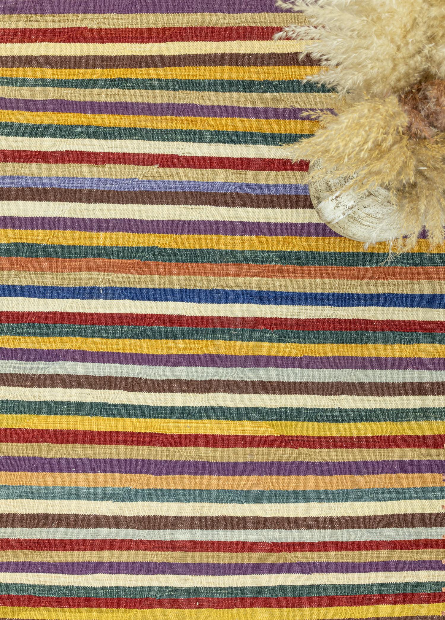 Liora Çubuk Tasarımlı Yün Kilim 114x177 cm