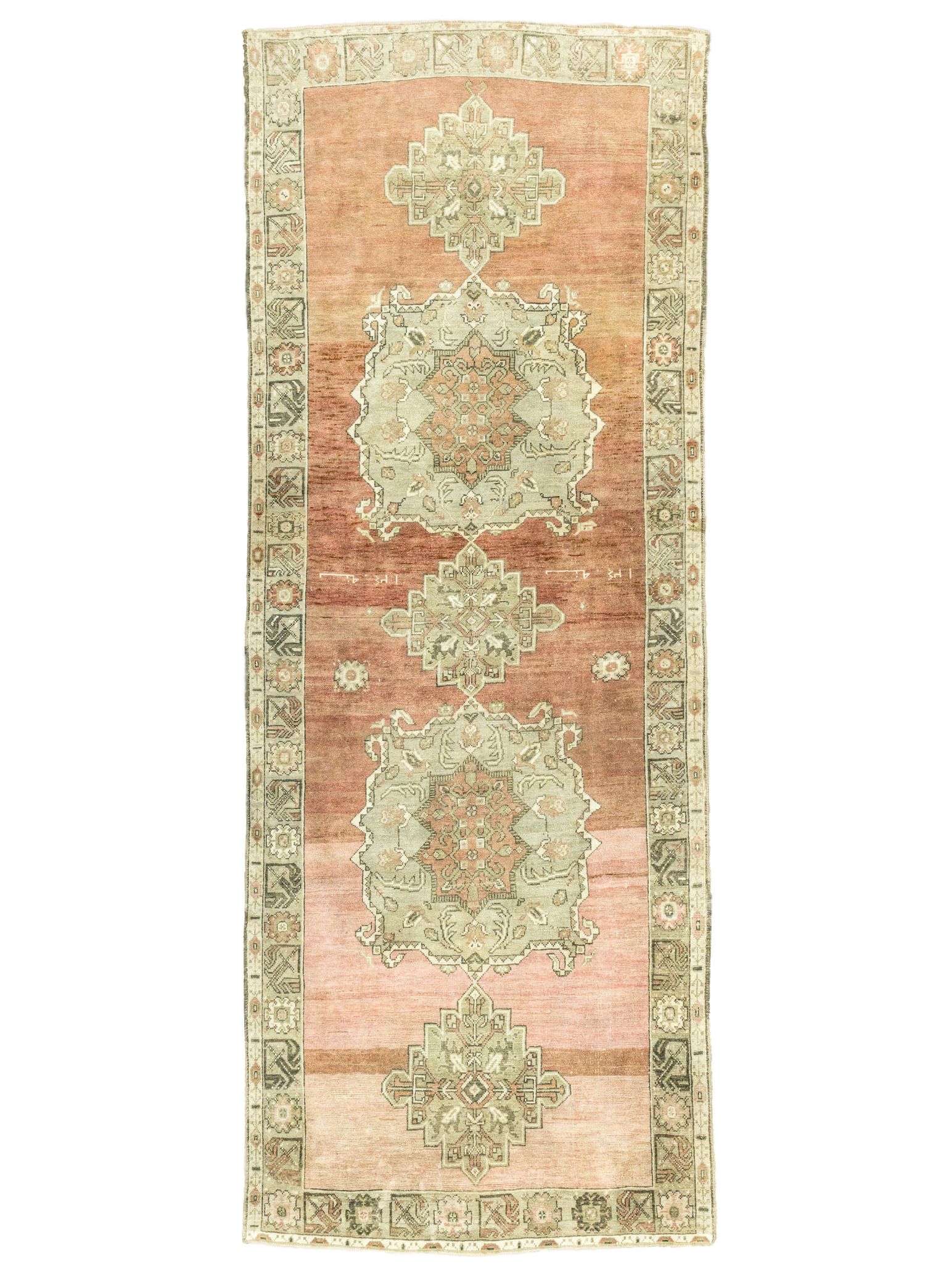 Astra Handwoven Wool Anatolian Rug 123x315 cm