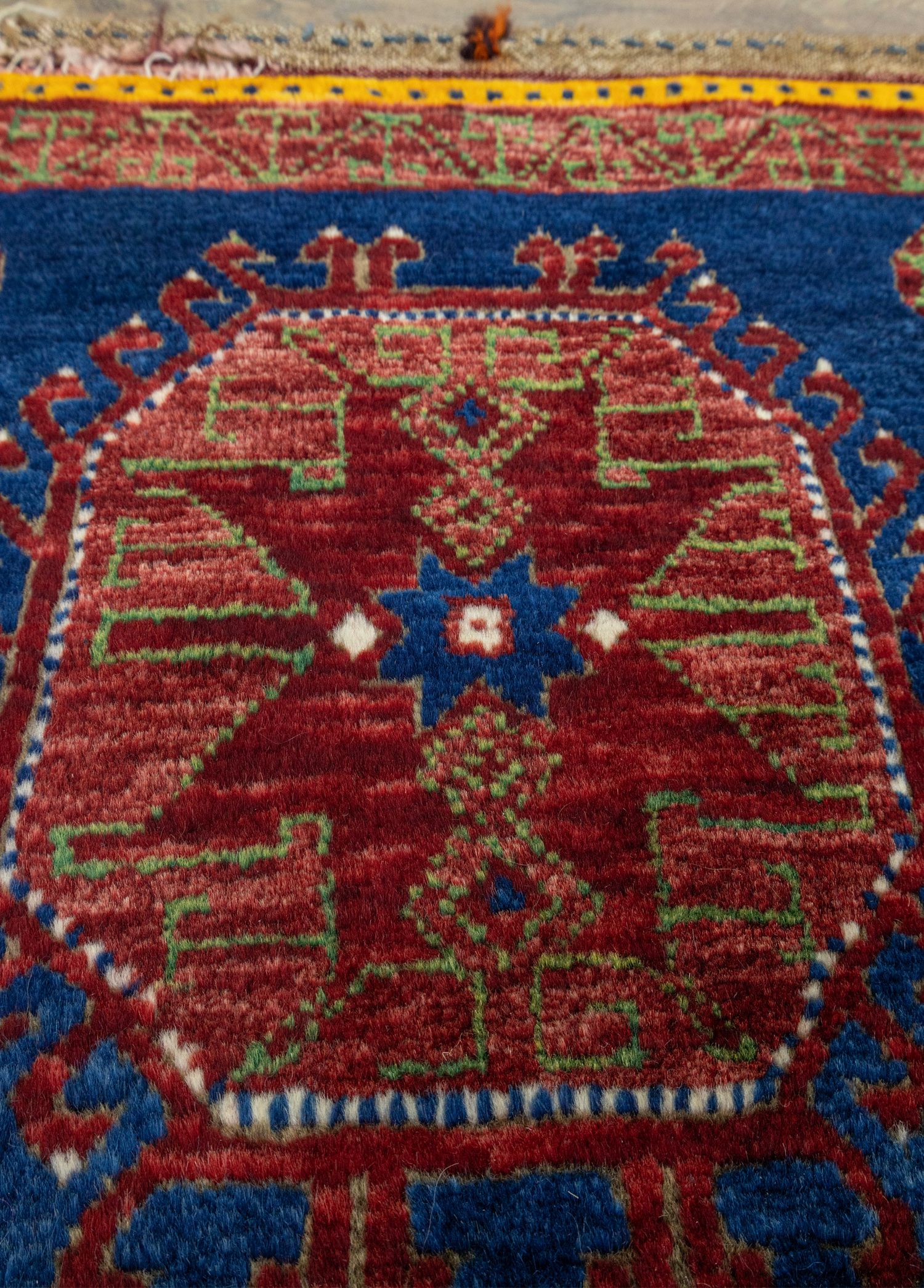 Konya, Hand-Woven Antique Small Rug 53x82 cm