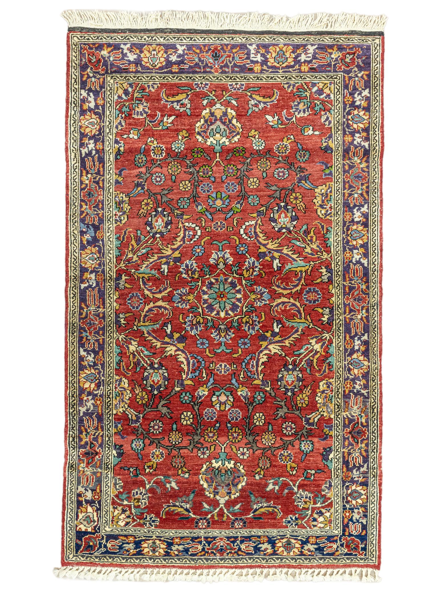 Asem Floral Red Handwoven Rug 120x199 cm