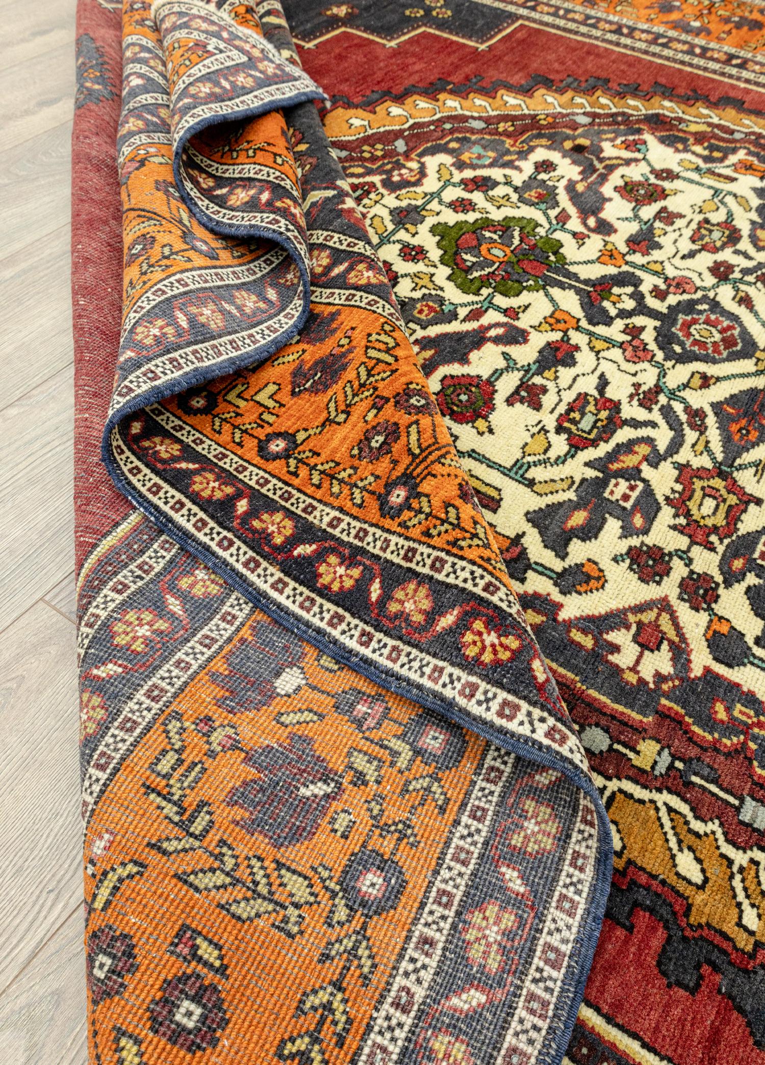 Ostan Handwoven Wool Taşpınar Rug 201x333 cm