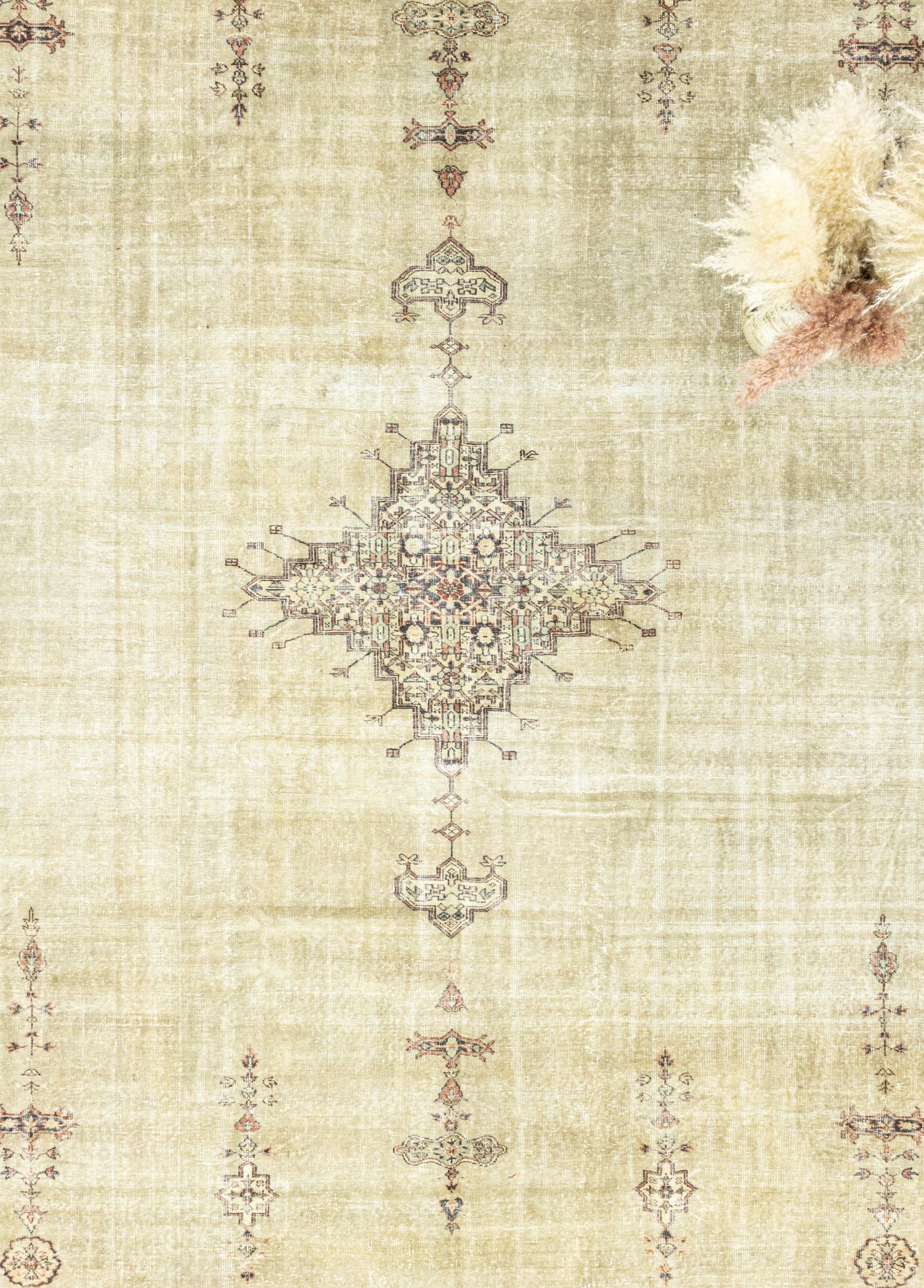 Saulet Medallion Patterned Large Rug 413x423 cm