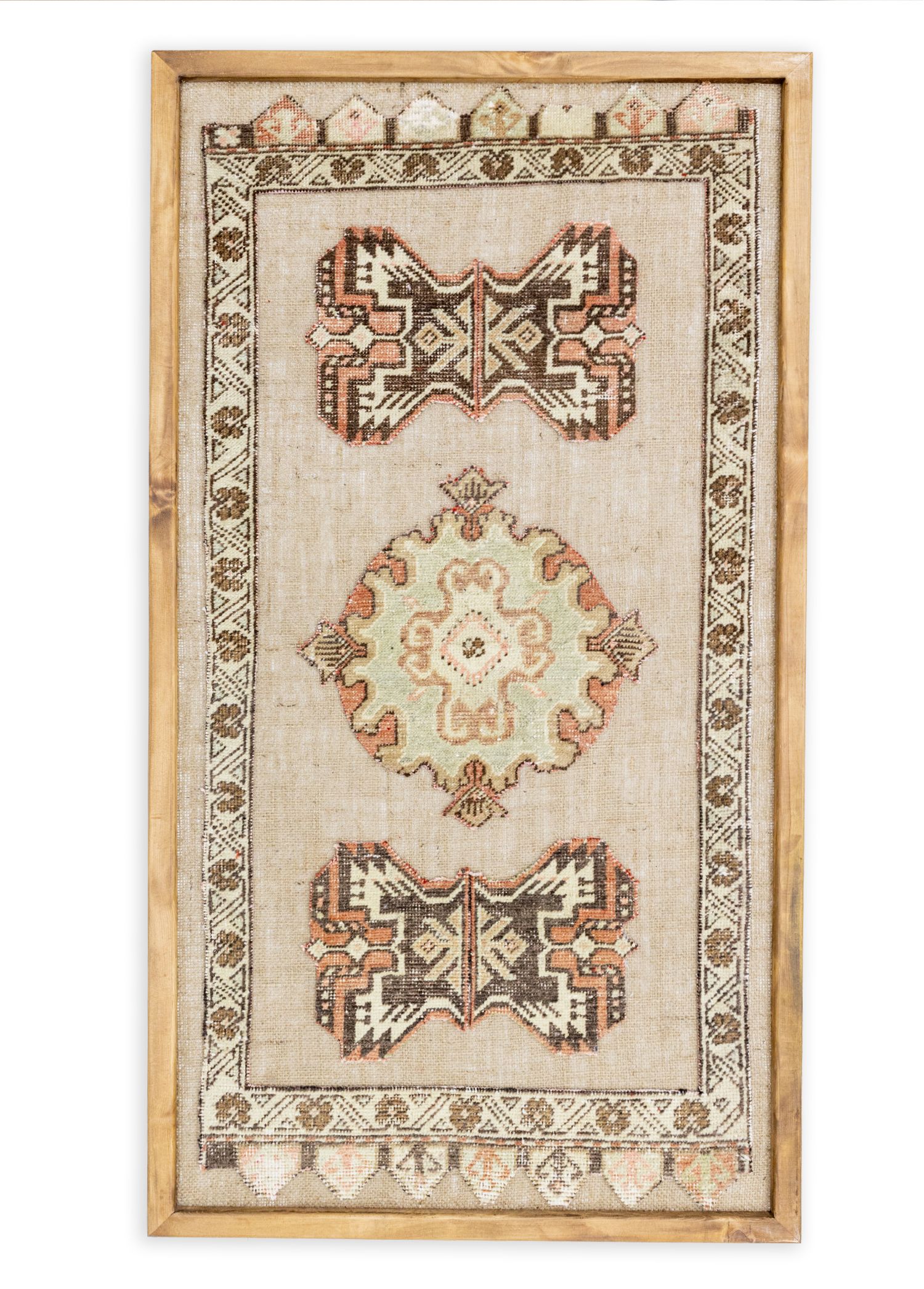 Auda Hand Woven Carpet Patterned Decorative Painting 60x110 cm