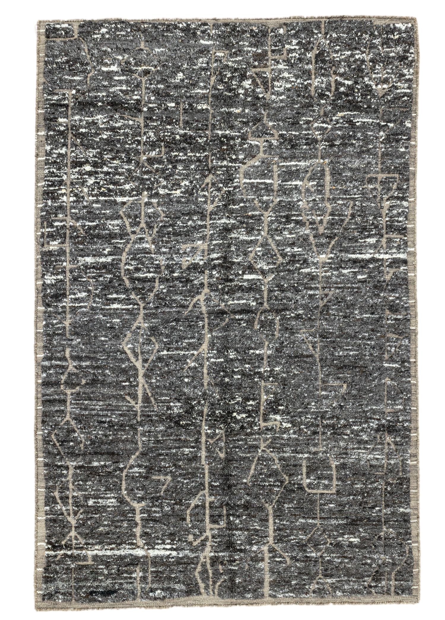 Kirk Raised Handwoven Wool Rug 151x237 cm