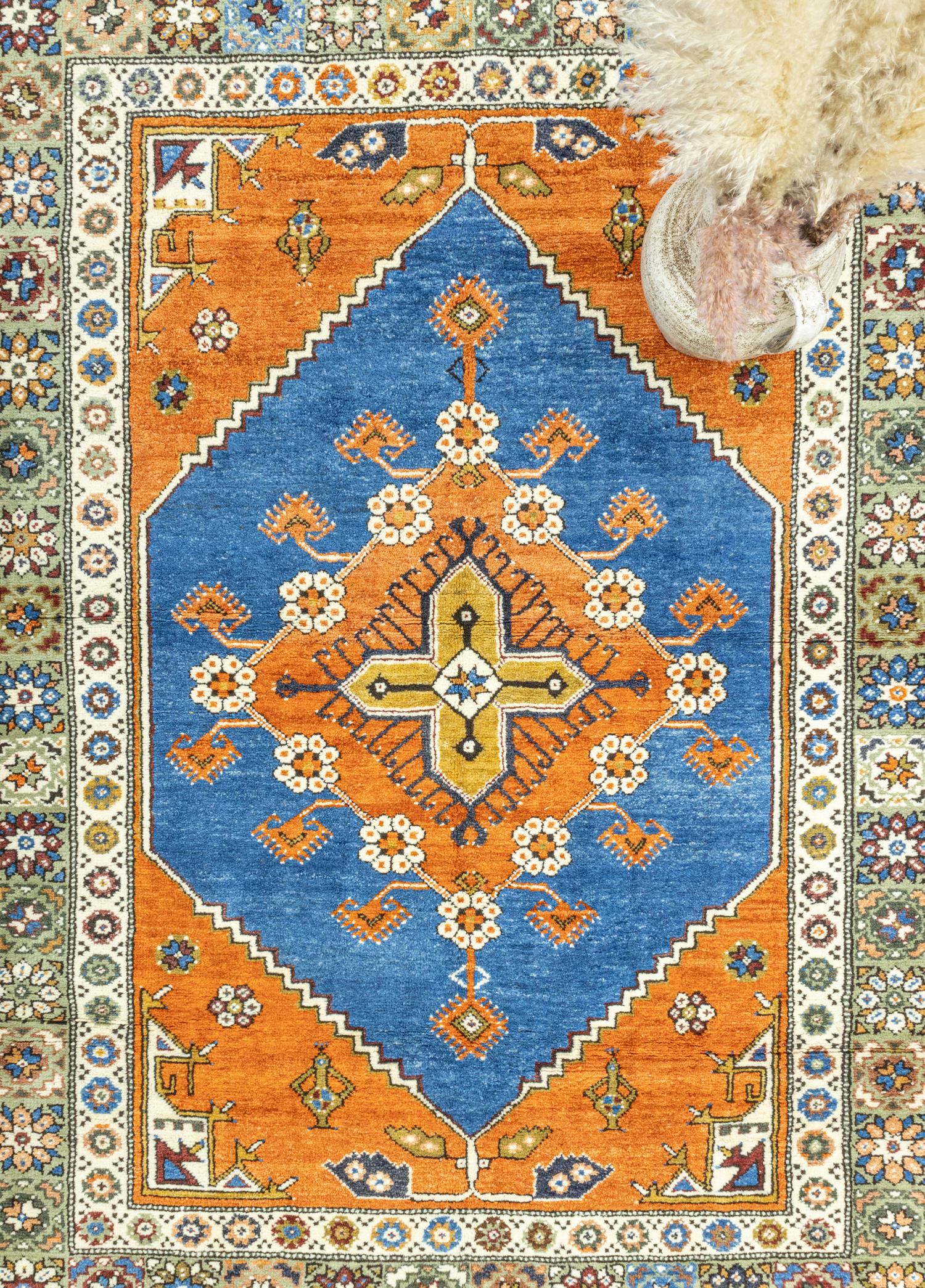  Dargıl Handwoven Colorful Dazkırı Rug 158x210 cm