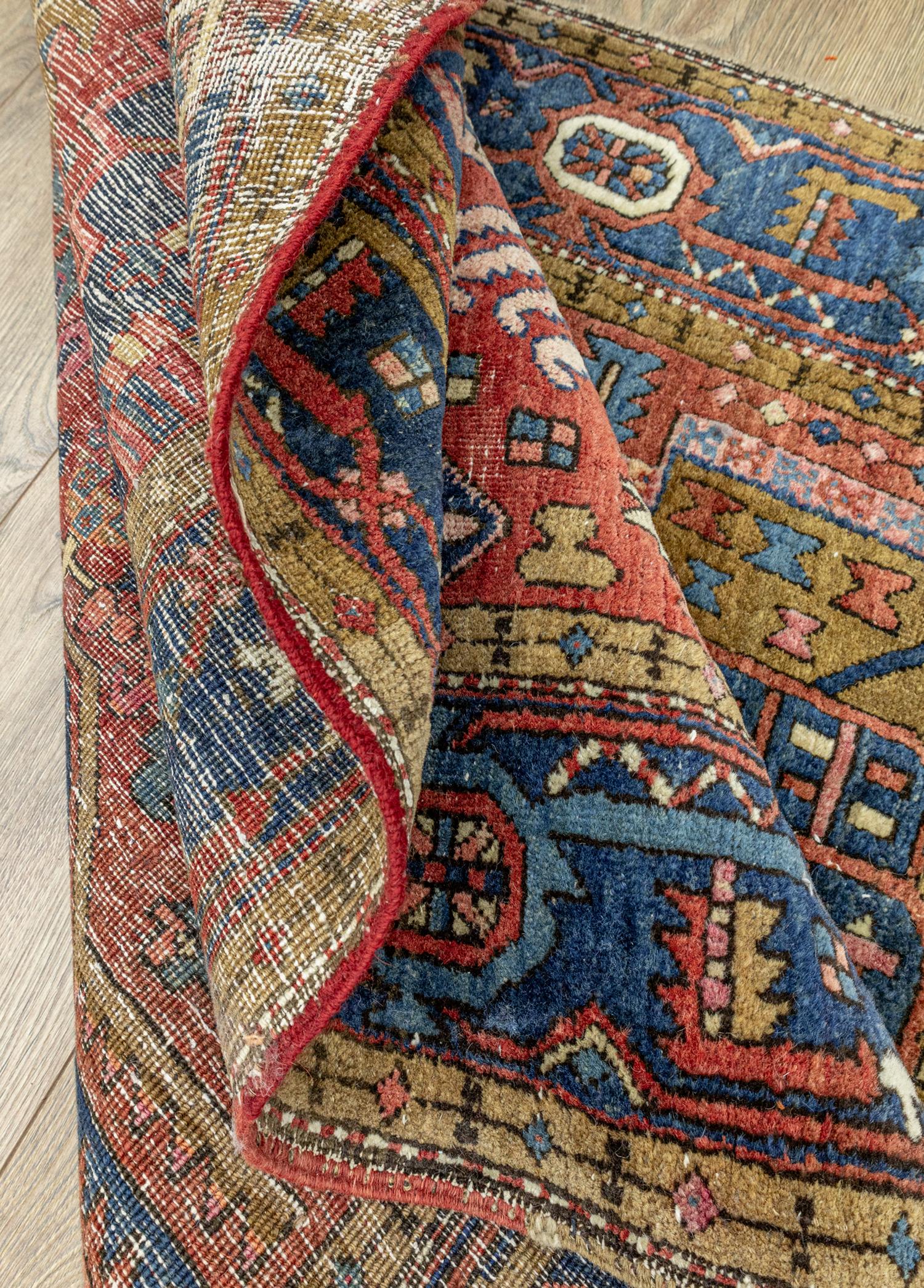 Cilo Etnik Desenli El Dokuma İran Yolluk 105x405 cm