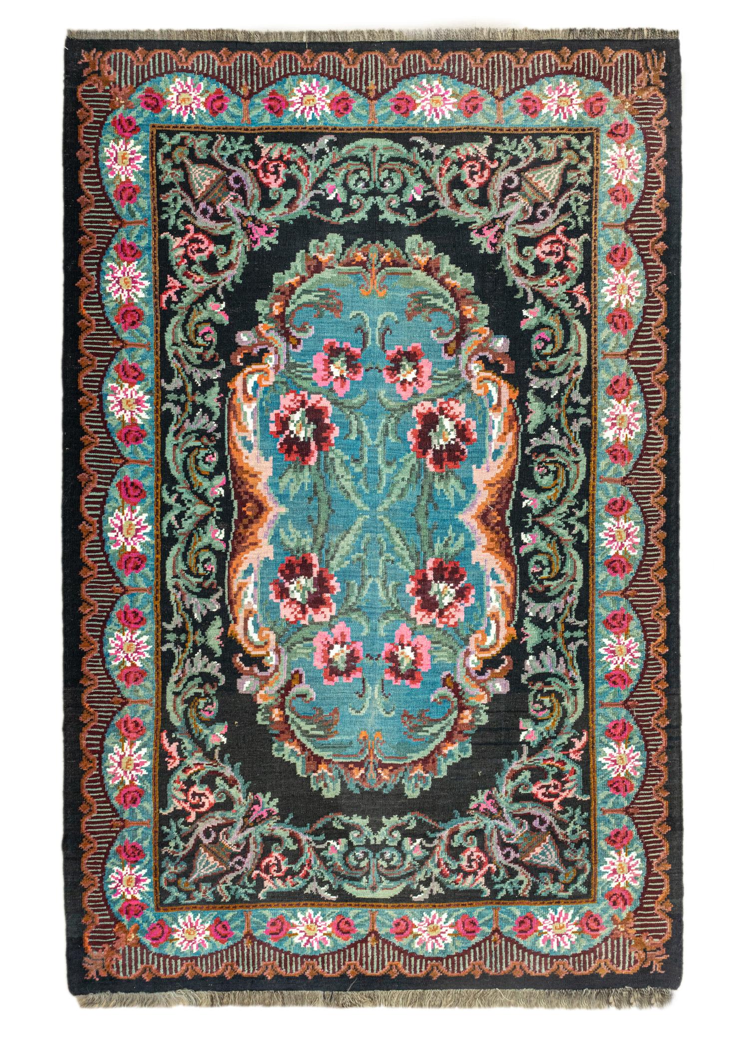 Saner El Dokuma Karabağ Kilim 194x257 cm