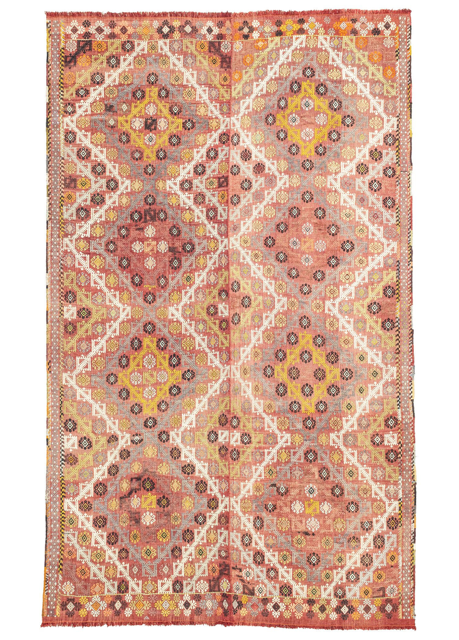 Hamed Double Wings Hand-Woven Cicim Kilim 182x297 cm