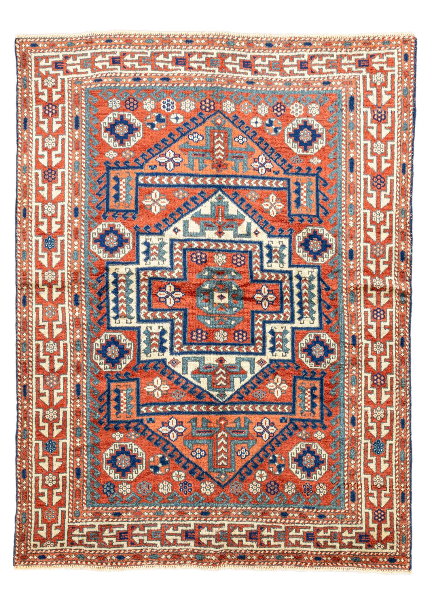 Likak Handwoven Vintage Bergama Rug 168x222 cm