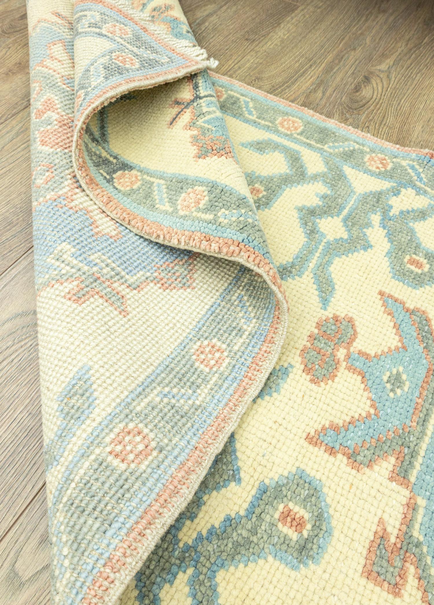 Brun Floral Handwoven Runner 74x185 cm