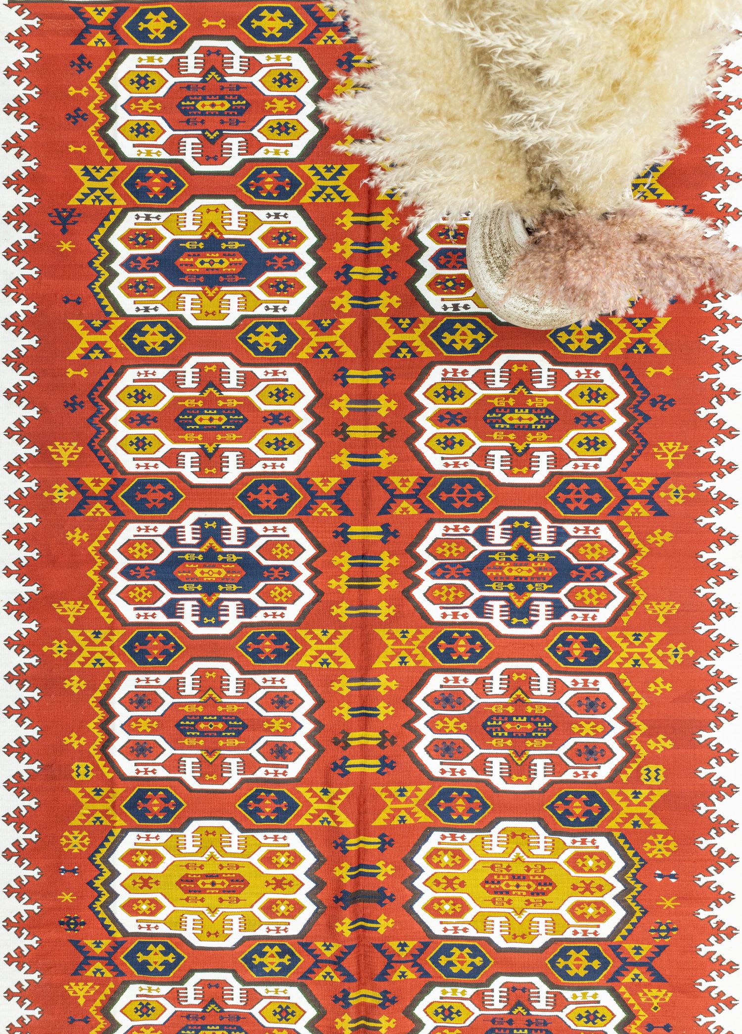 Halas El Dokuma İpek Kilim 169x236 cm