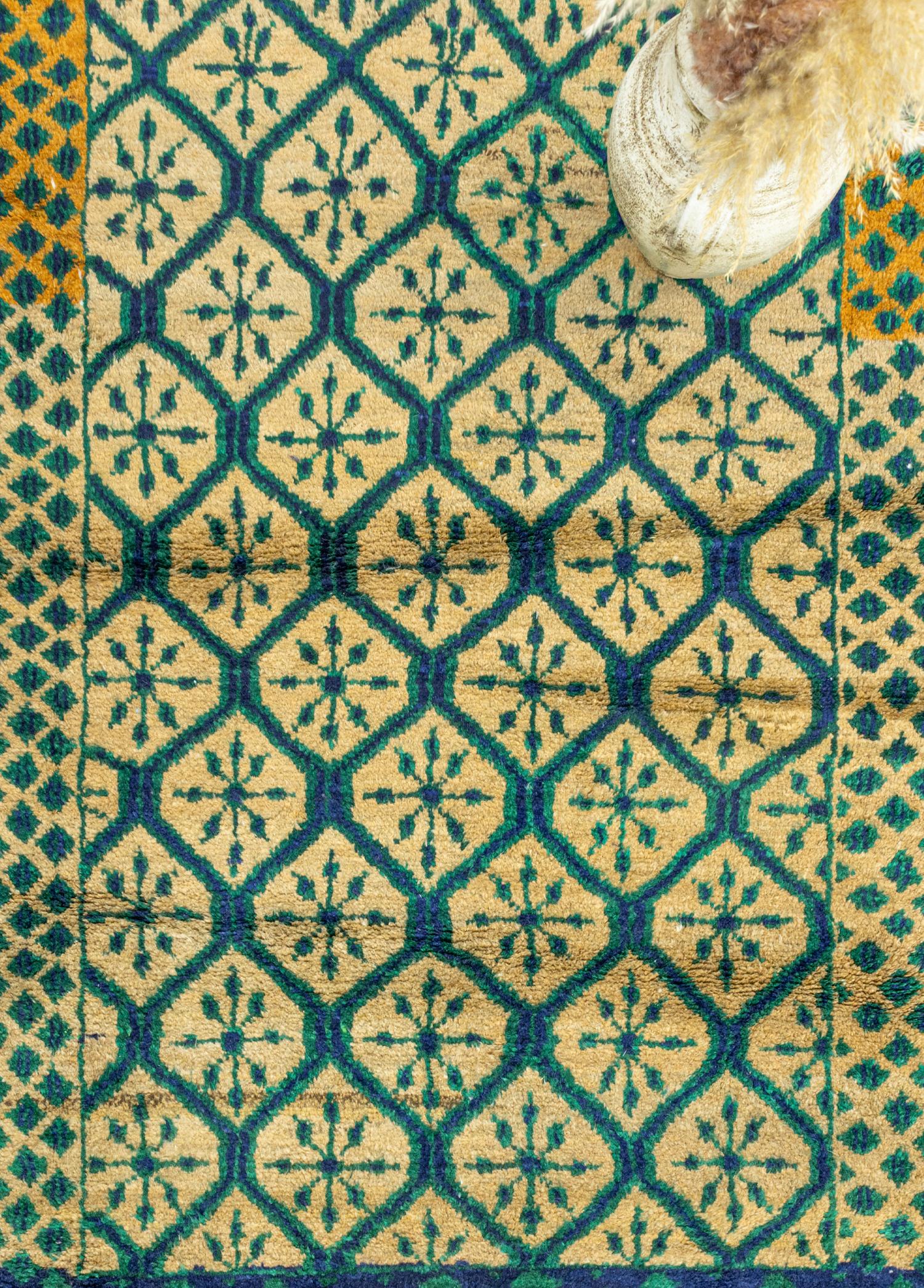 Razavi Geometrik Desenli Tülü Halı 120x178 cm
