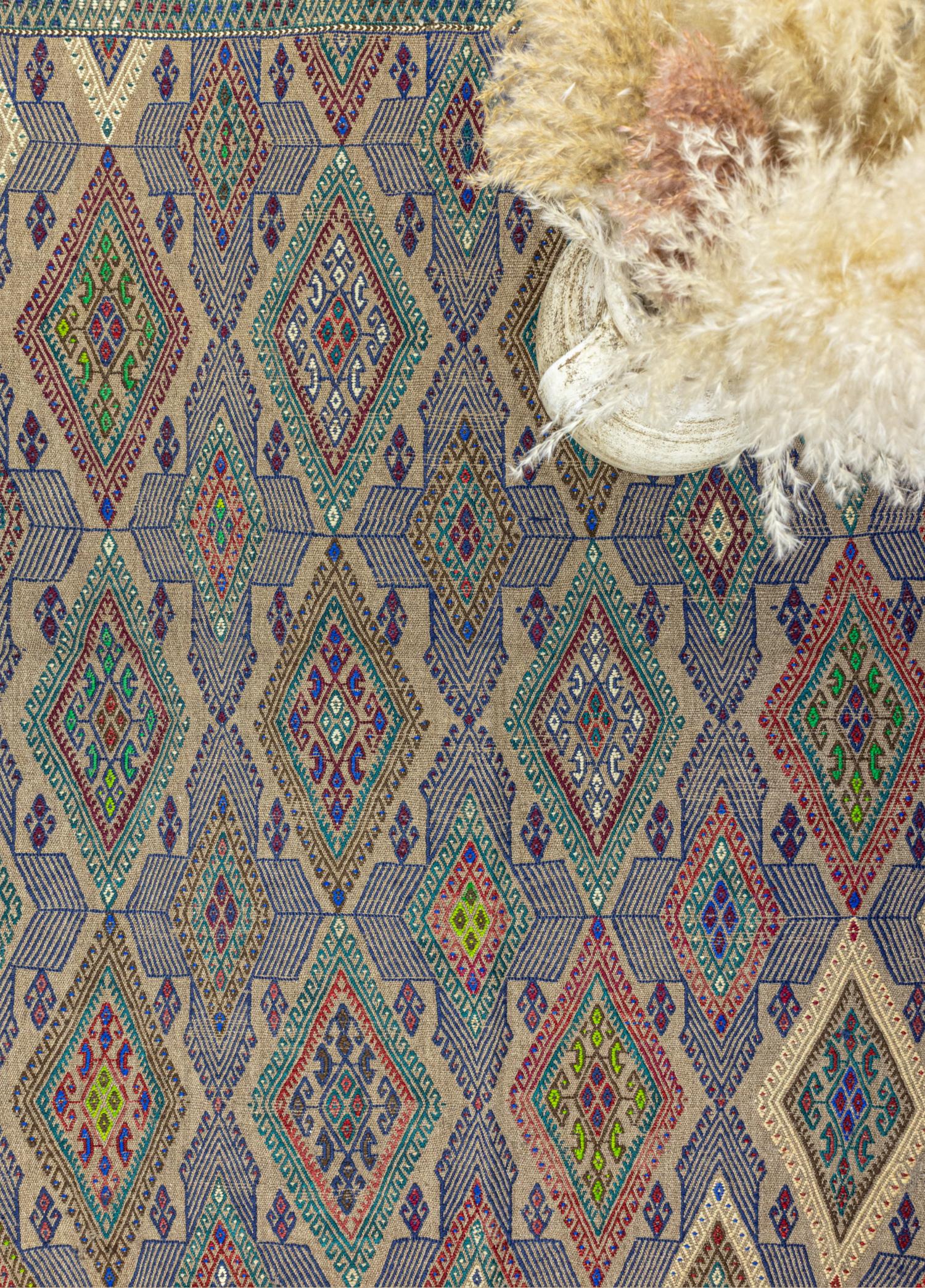 Diaz Dekoratif El Dokuma Kilim 127x159 cm