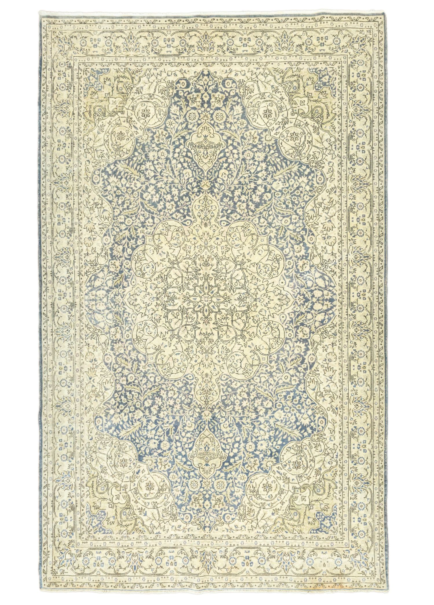 Boris Vintage Wool Ladik Carpet 204x302 cm