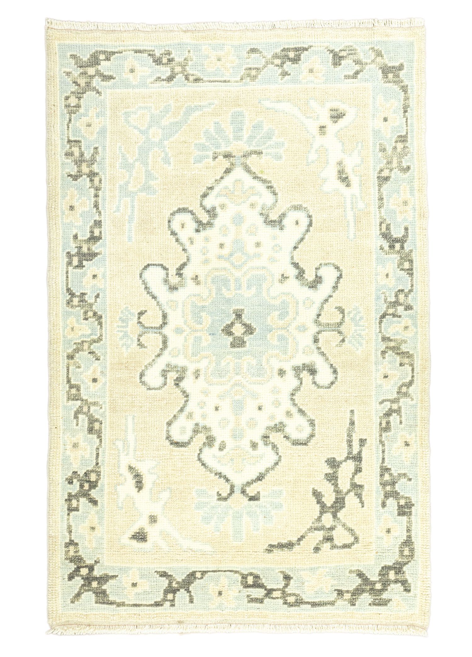  Anemone Rustic Design Wool Rug 97x149 cm