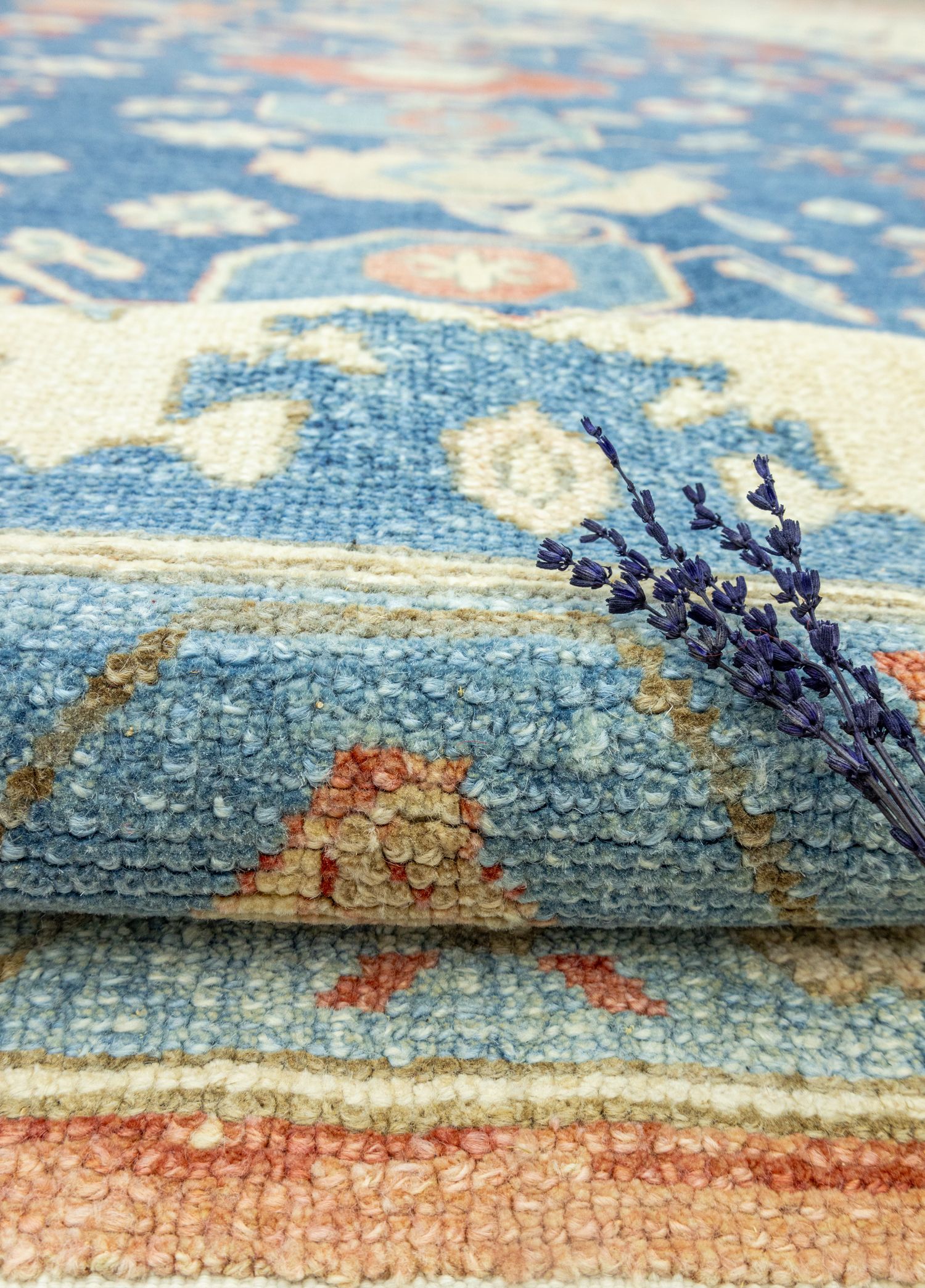 Malard Large Handwoven Natural Dye Rug 361x410 cm