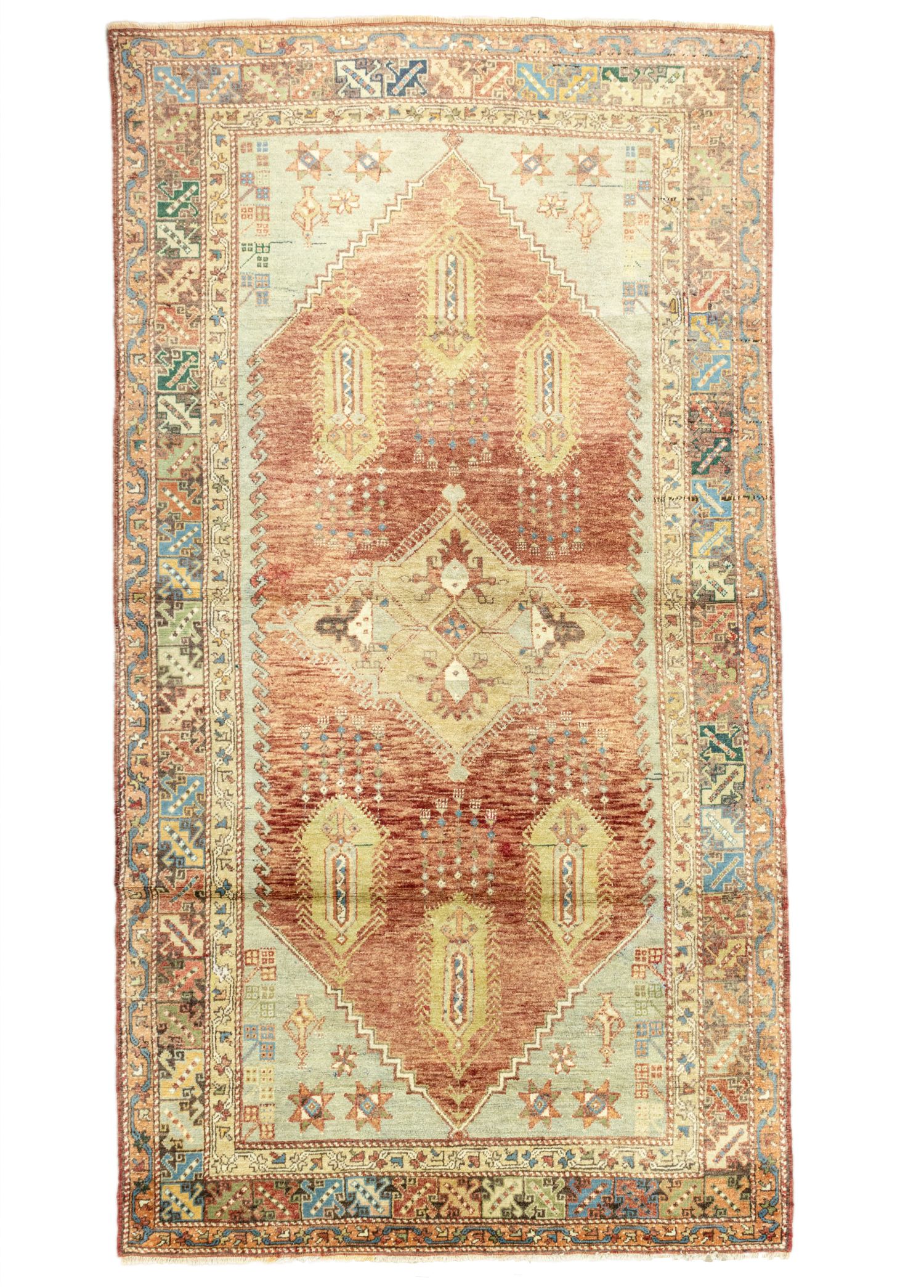 Chrysanthemum Traditional Design Wool Rug 170x305 cm