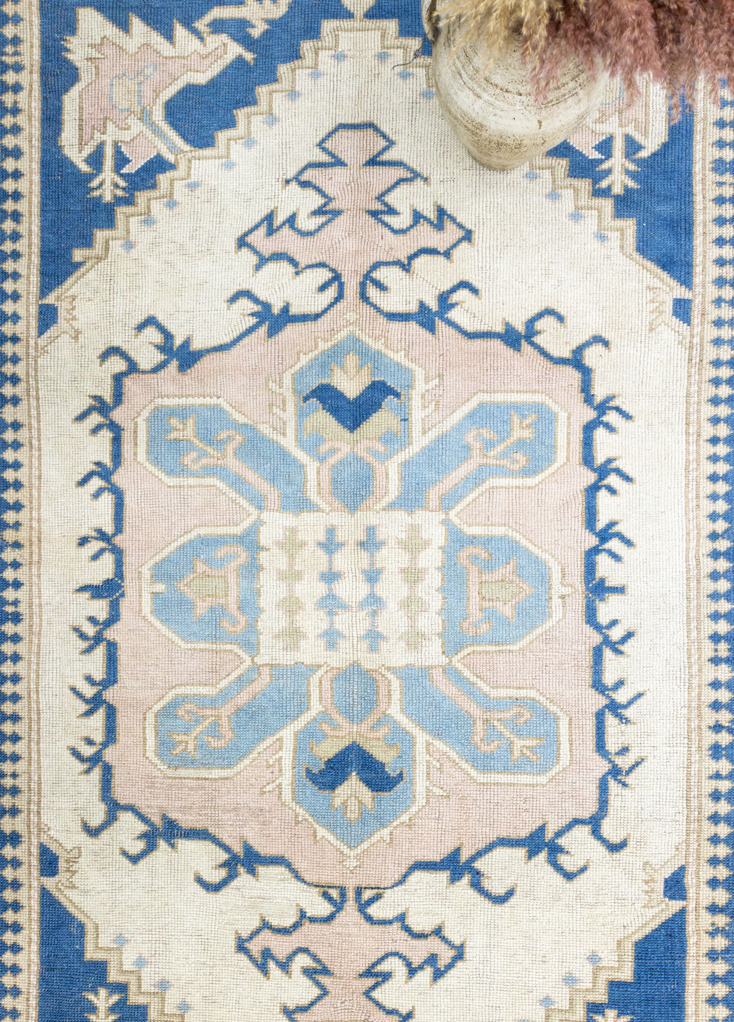 Kaman Oriental Figürlü El Dokuma Yün Halı 178x257 cm