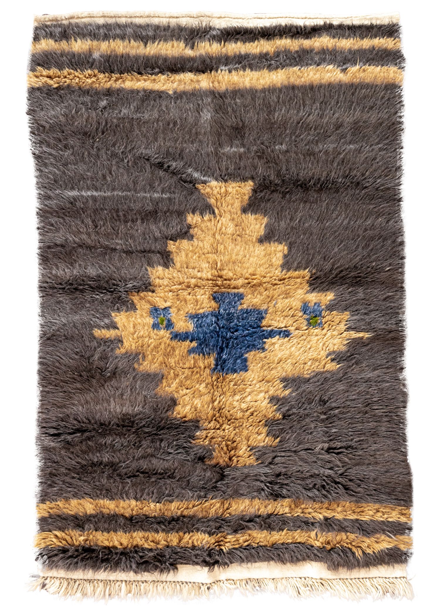 Ludvi Modern Hand Woven Wool Carpet 121x180 cm