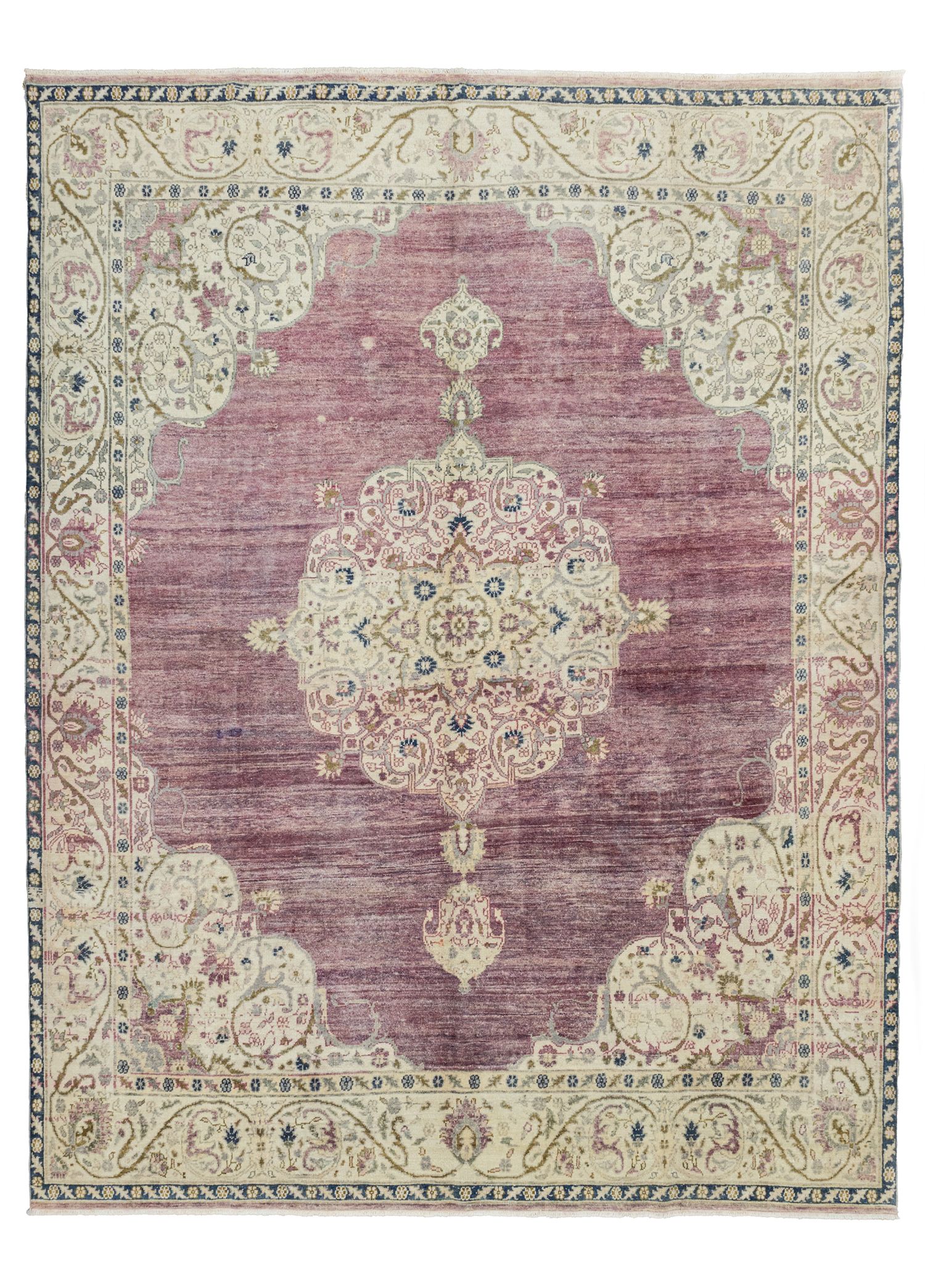 İynem Madalyon Desenli El Dokuma Halı 266x350 cm