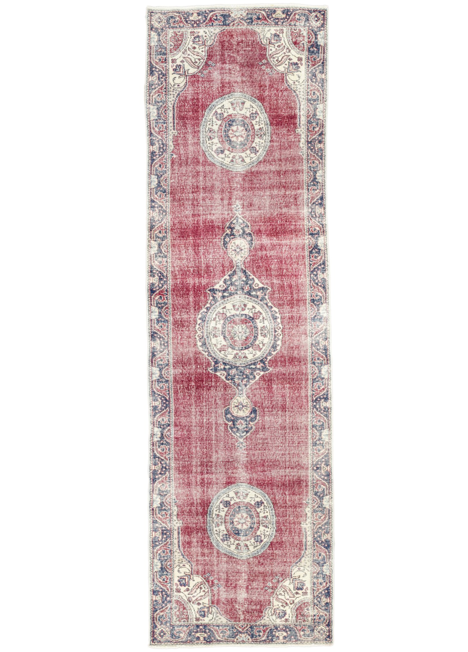 Lycia Pastel Colored Handwoven Runner 103x368 cm