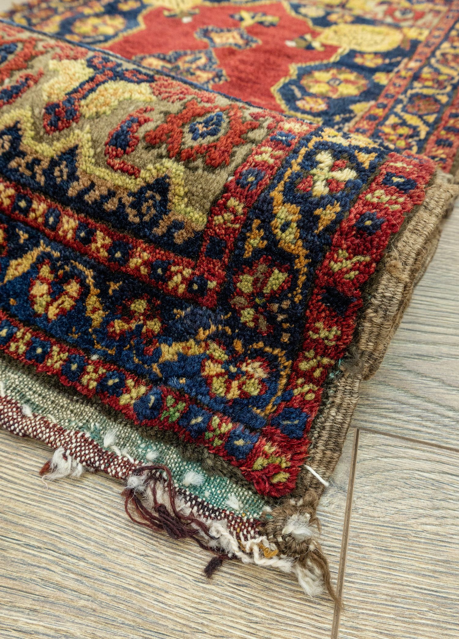 Konya, Taşpınar Antique Small Rug 55x132 cm