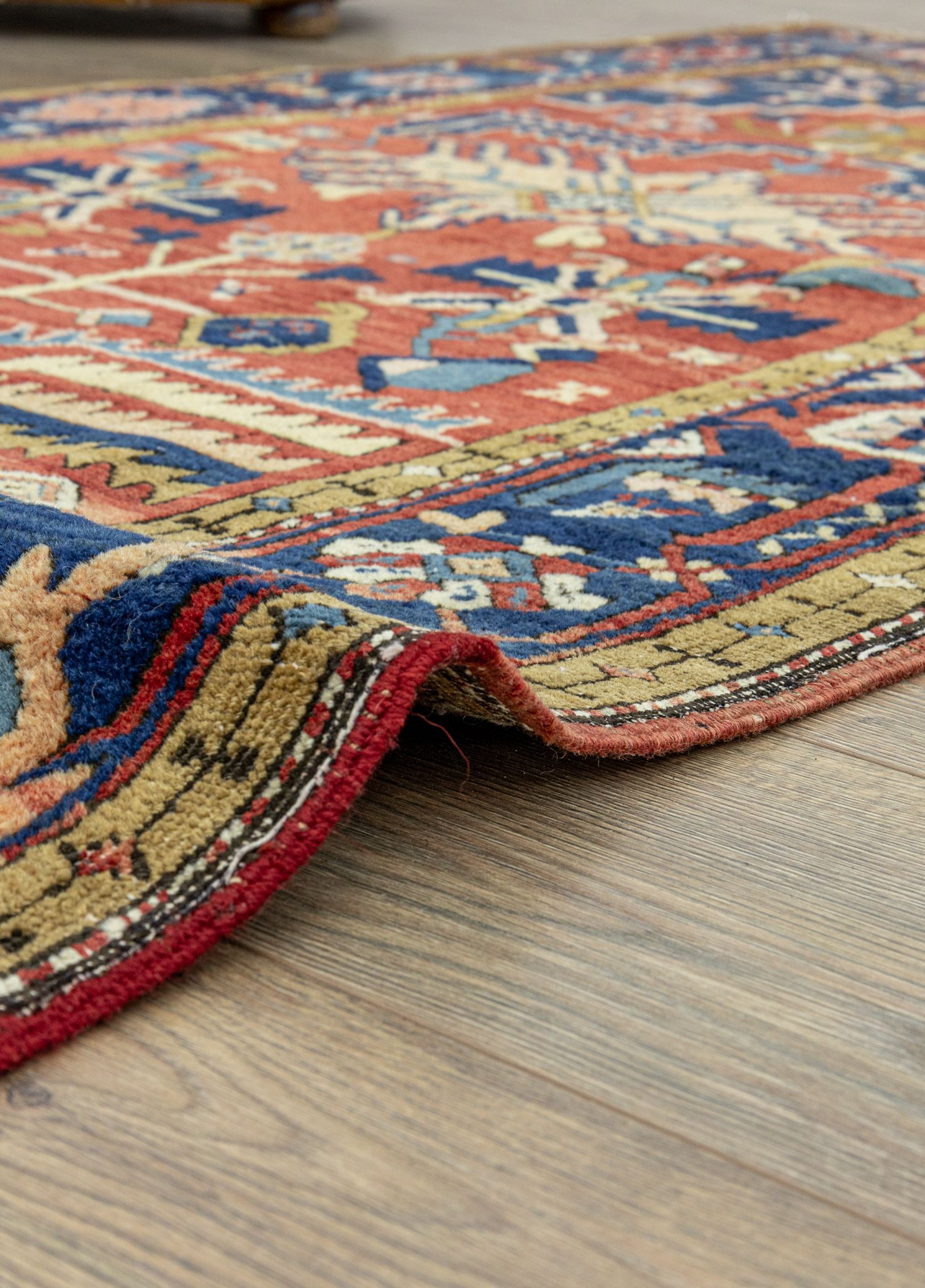 Cilo Etnik Desenli El Dokuma İran Yolluk 105x405 cm