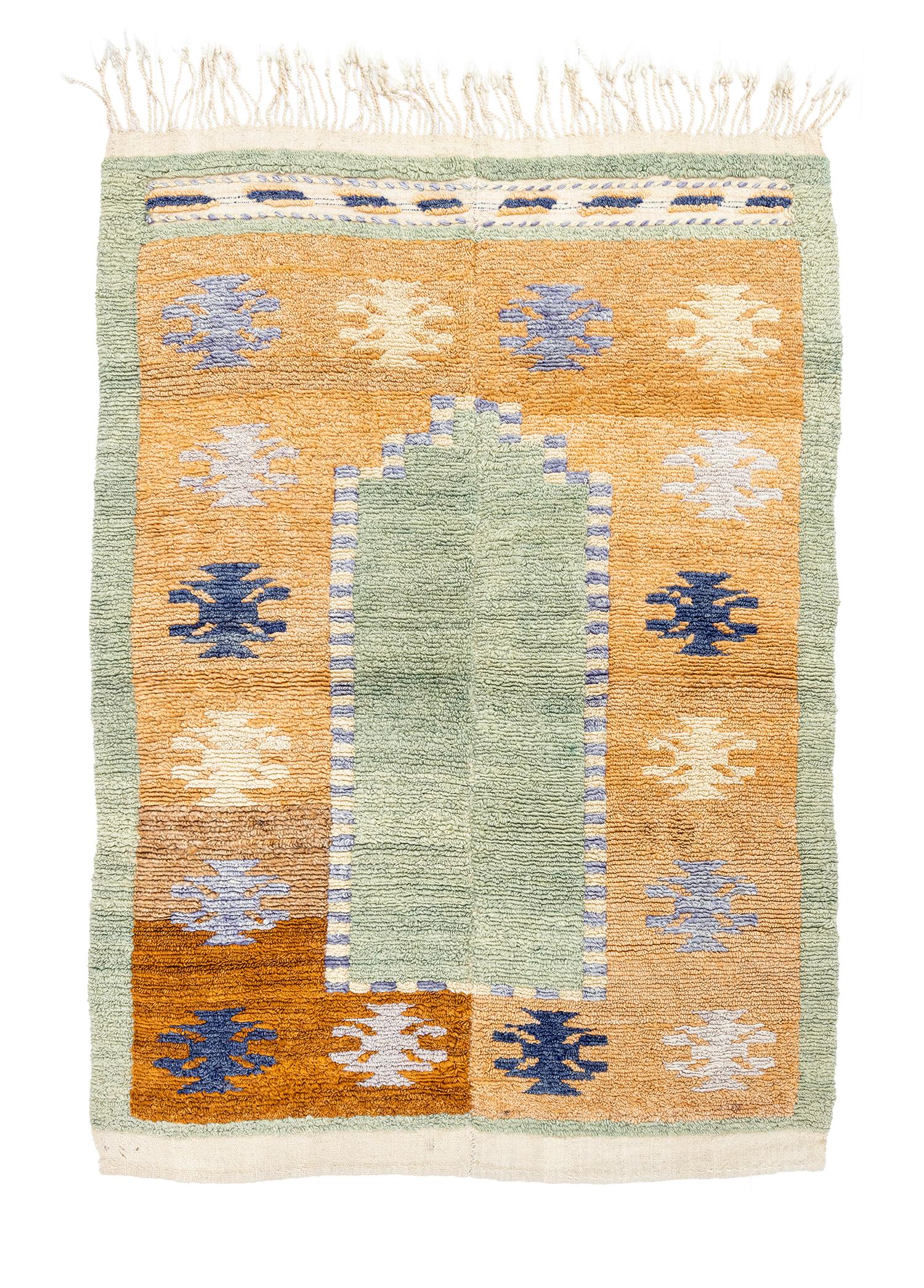 Bora Vintage Mihrap Pattern Carpet 102x152 cm