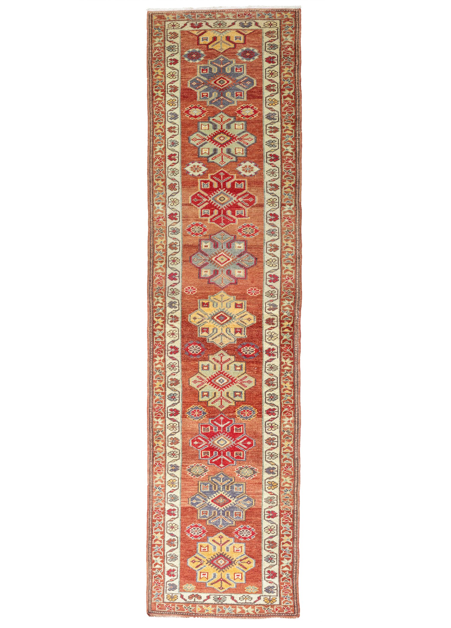 Maise Floral Handwoven Herki Runner 88x417 cm