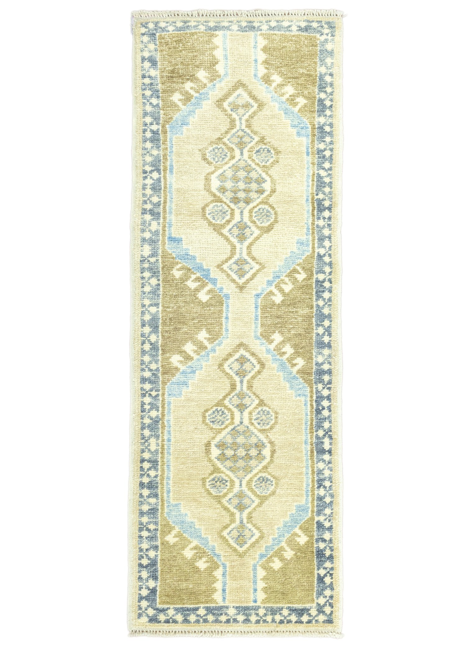 Beau Rustic Patterned Handwoven Runner 59x190 cm