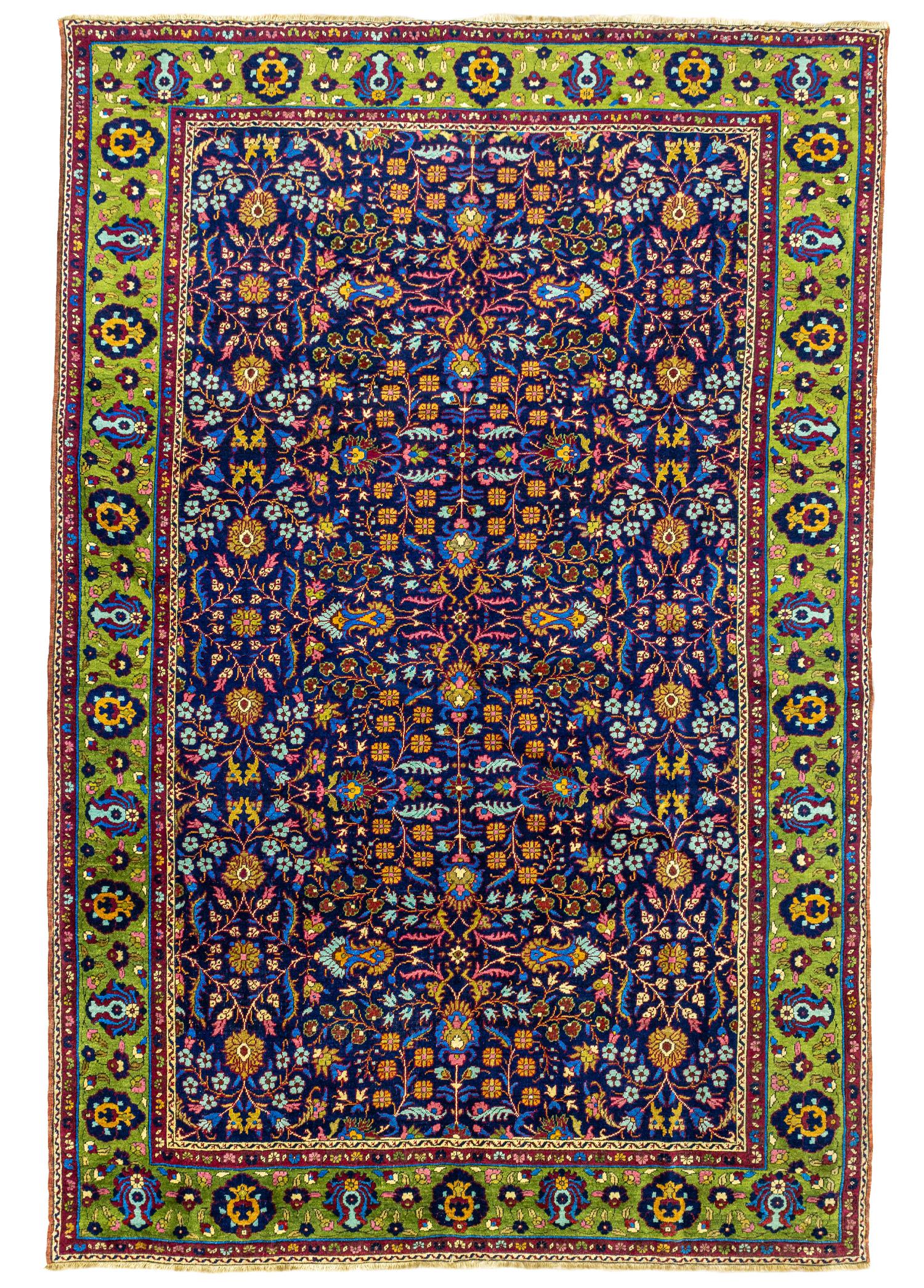  Terra Floral Design Handwoven Rug 210x318 cm