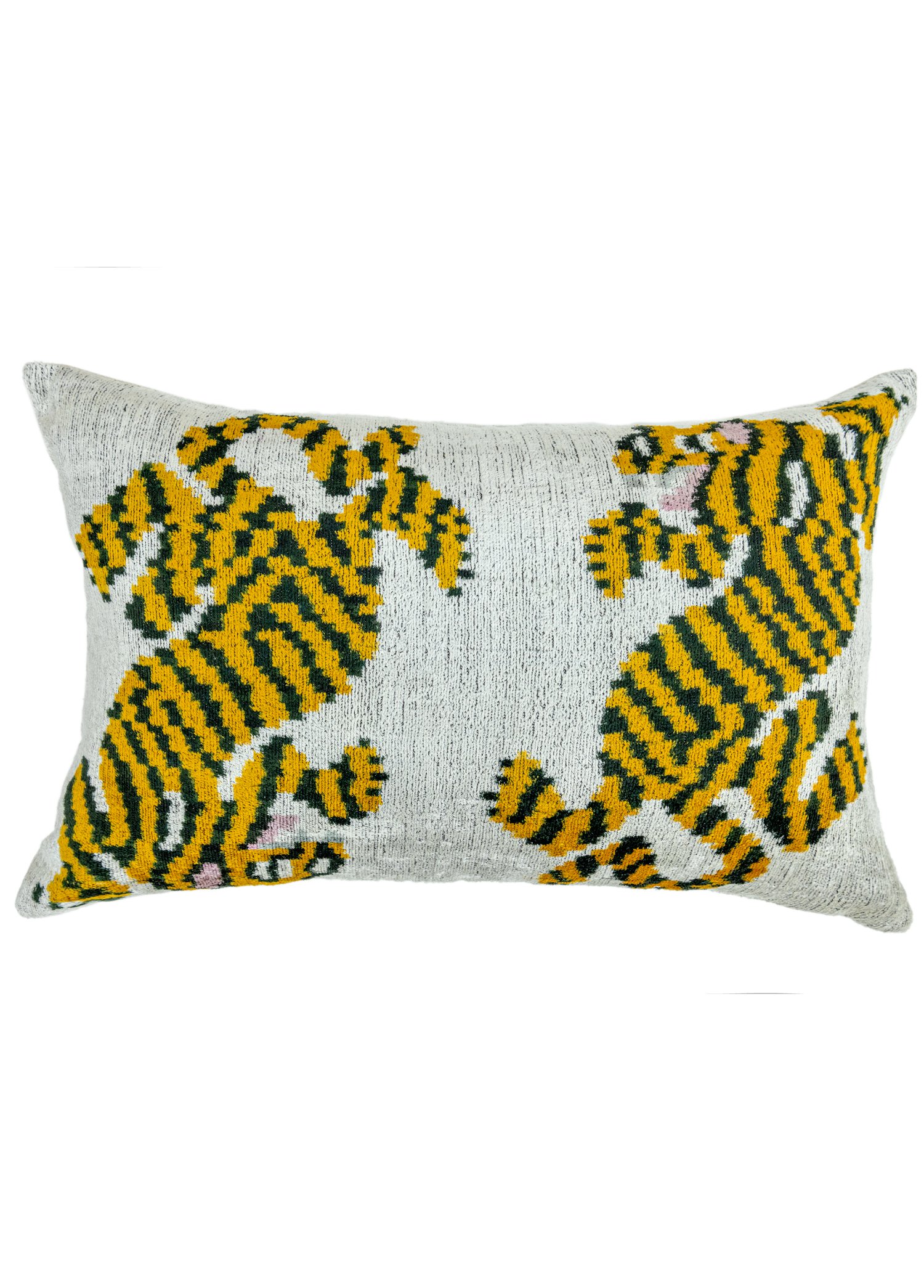 Egil Tiger-Patterned Decorative Pillow 60x40 cm