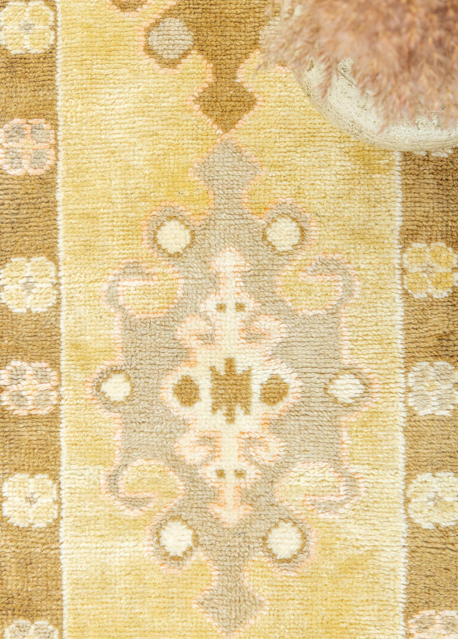Bordeux El Dokuma Uşak Yolluk 55x180 cm