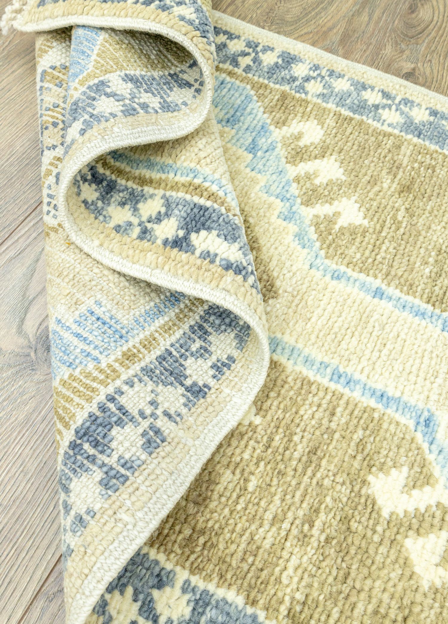 Beau Rustic Patterned Handwoven Runner 59x190 cm